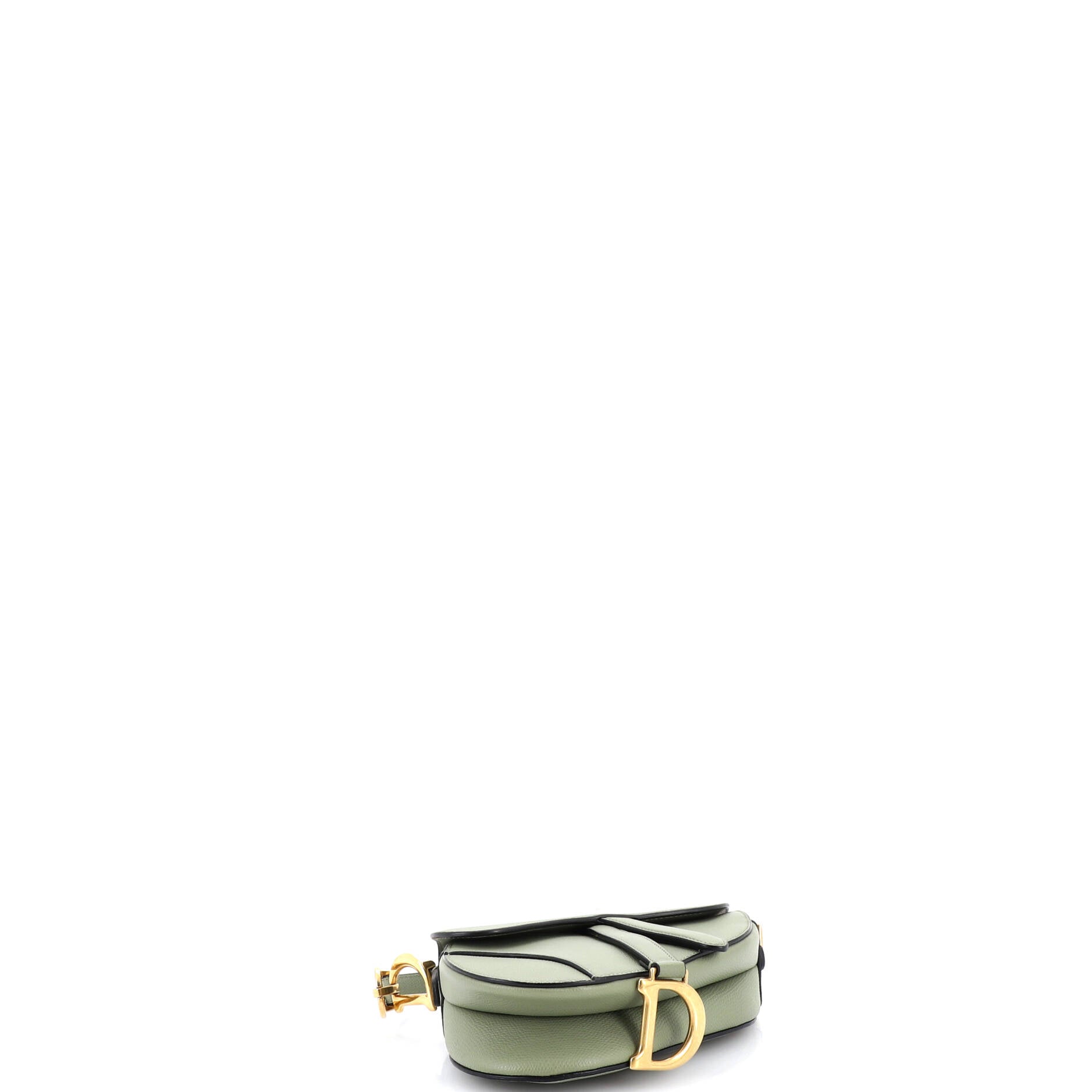 Saddle Handbag Leather Mini