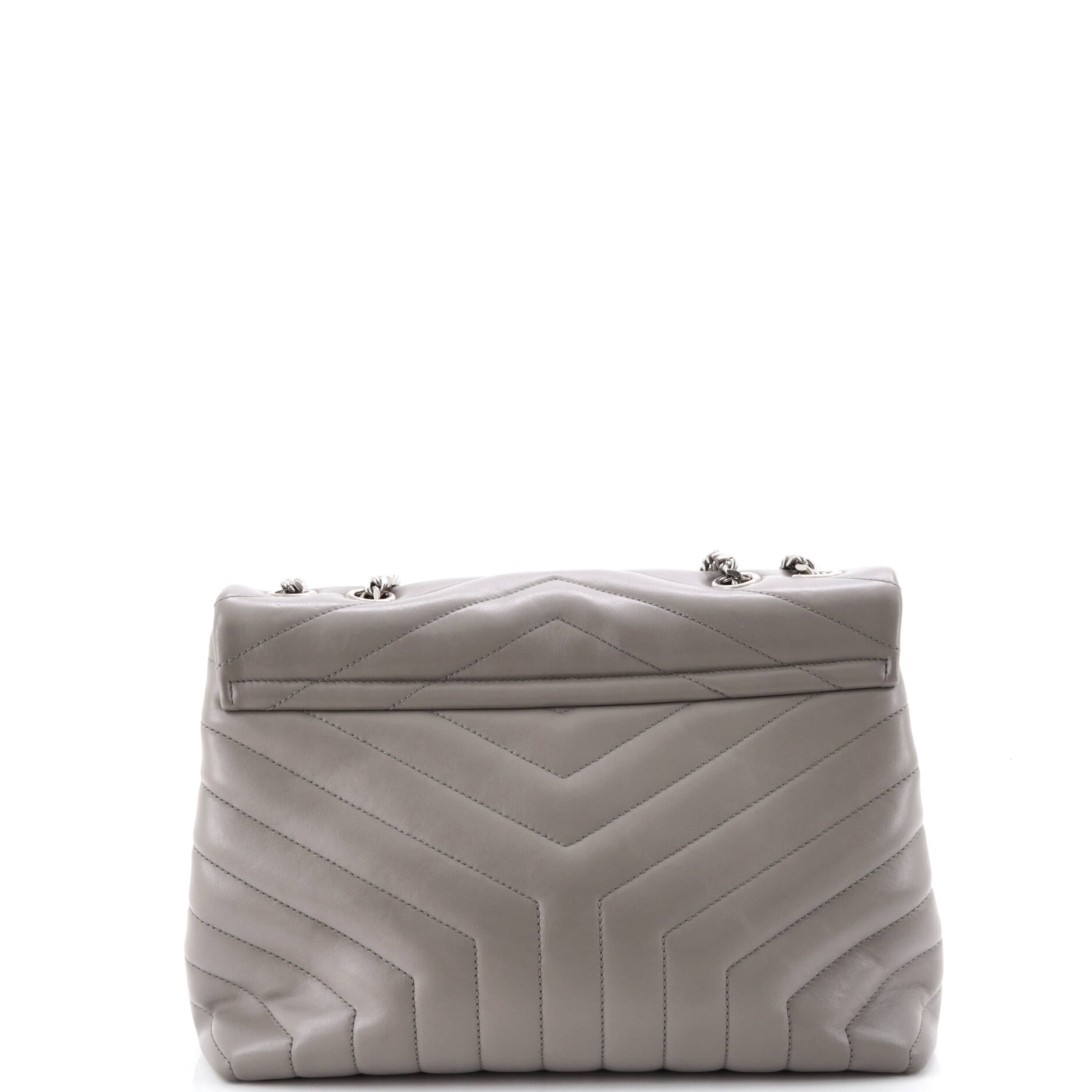 Loulou Shoulder Bag Matelasse Chevron Leather Medium