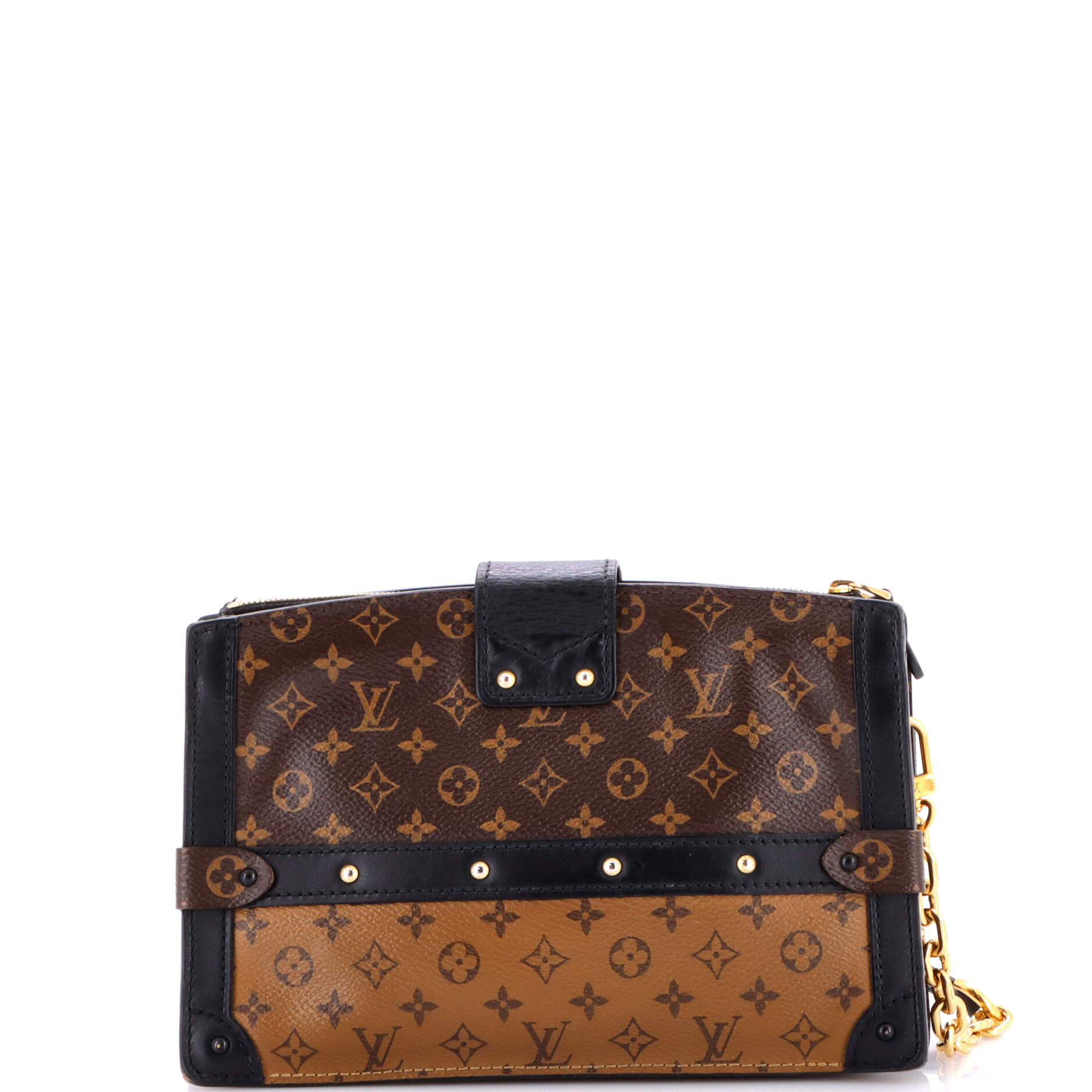 Trunk Clutch Reverse Monogram Canvas