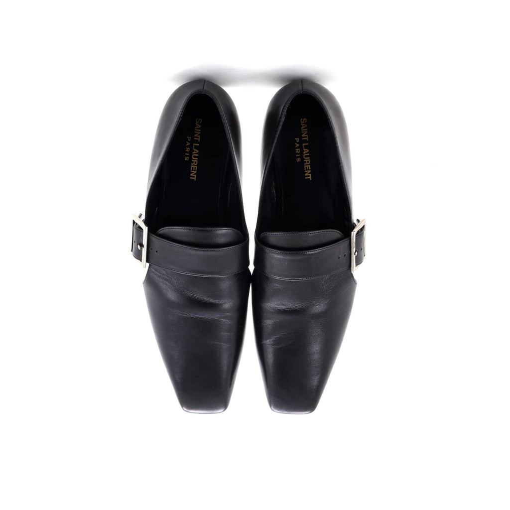 Women's Tristan Buckle Loafers Leather