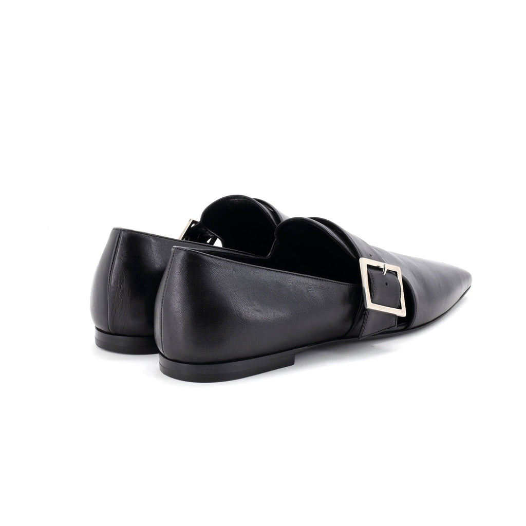 Women's Tristan Buckle Loafers Leather