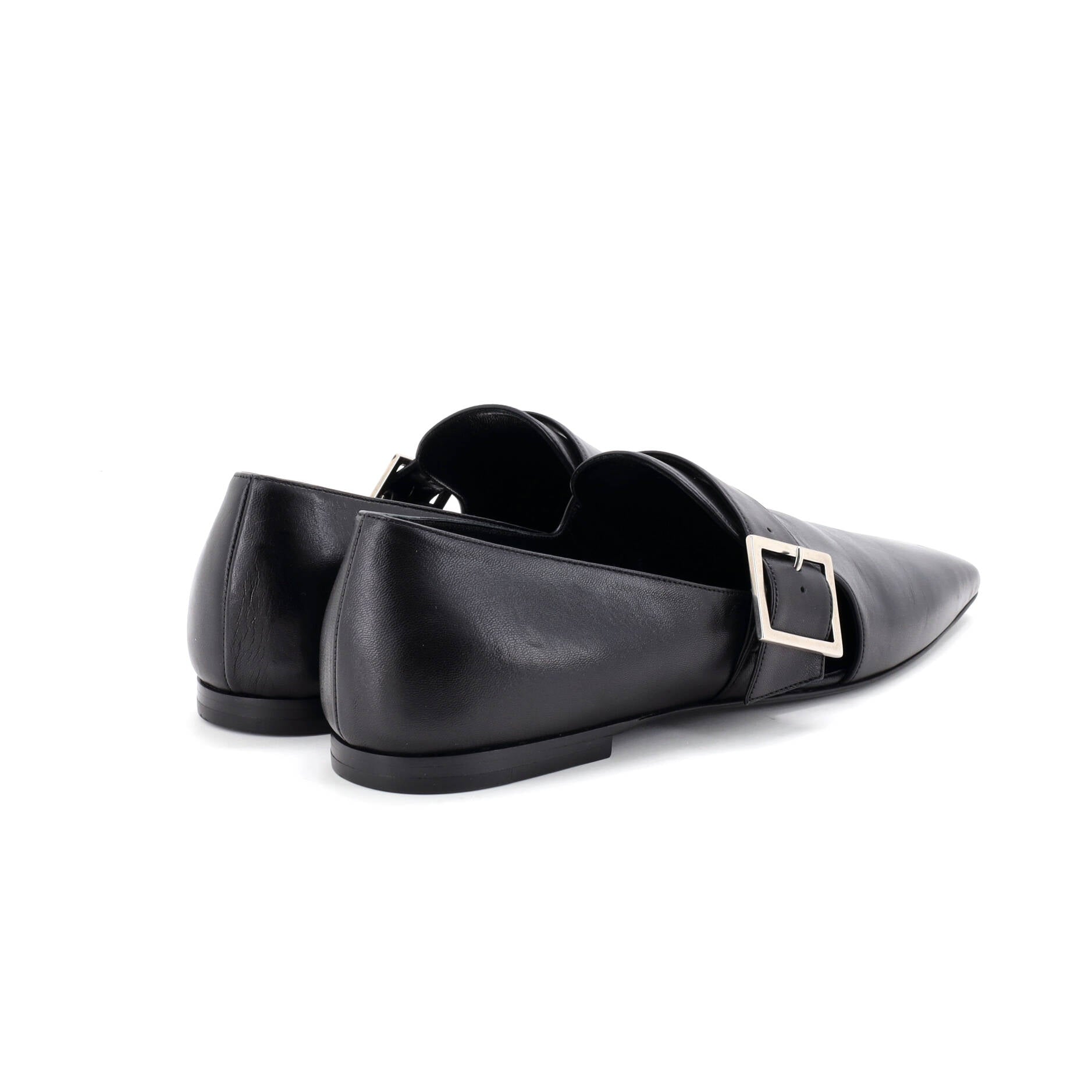 Women's Tristan Buckle Loafers Leather