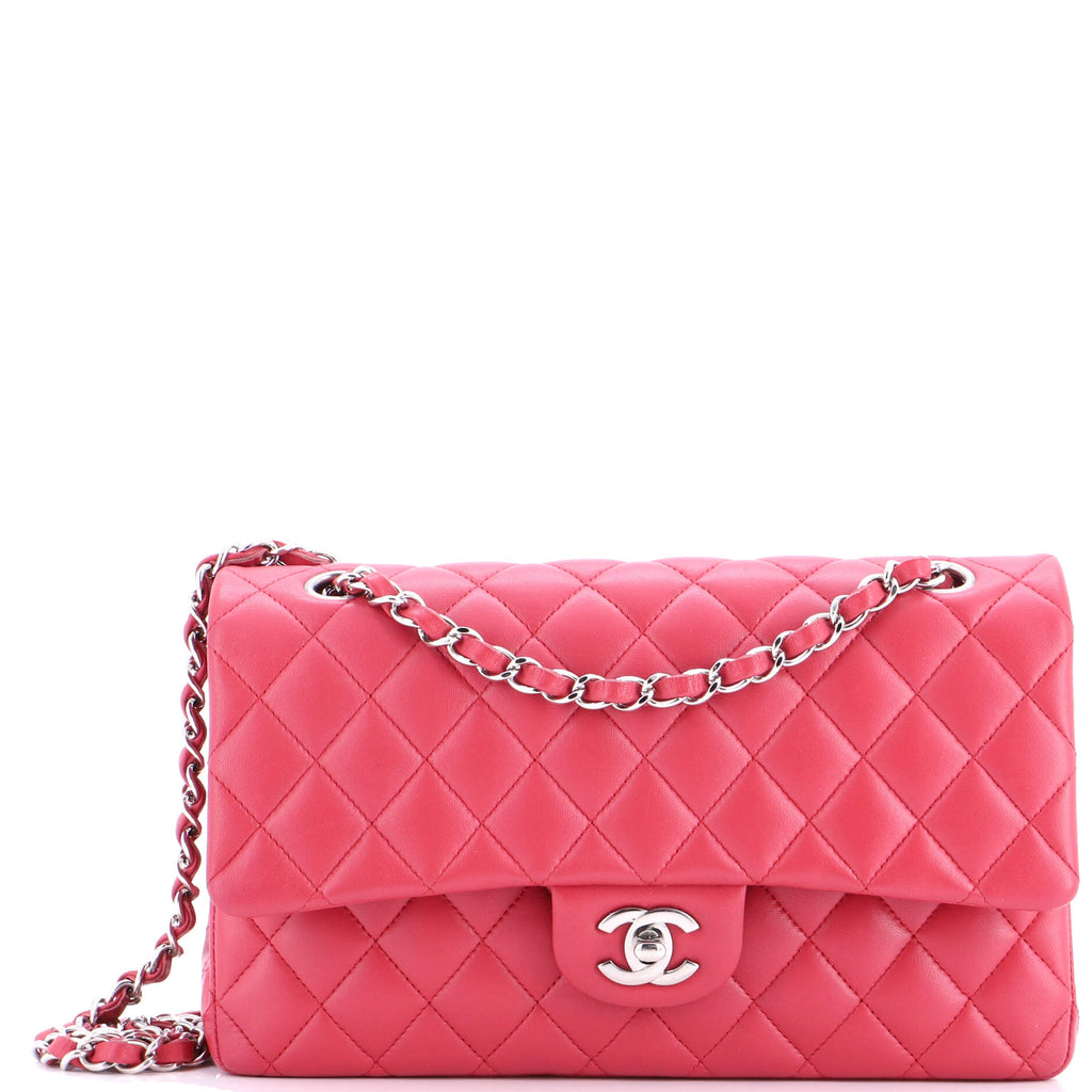 Classic Double Flap Bag Quilted Lambskin Medium