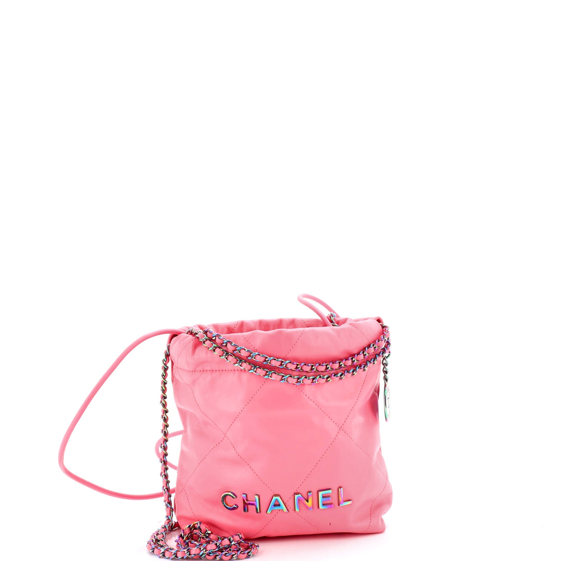 22 Chain Hobo Quilted Calfskin Mini