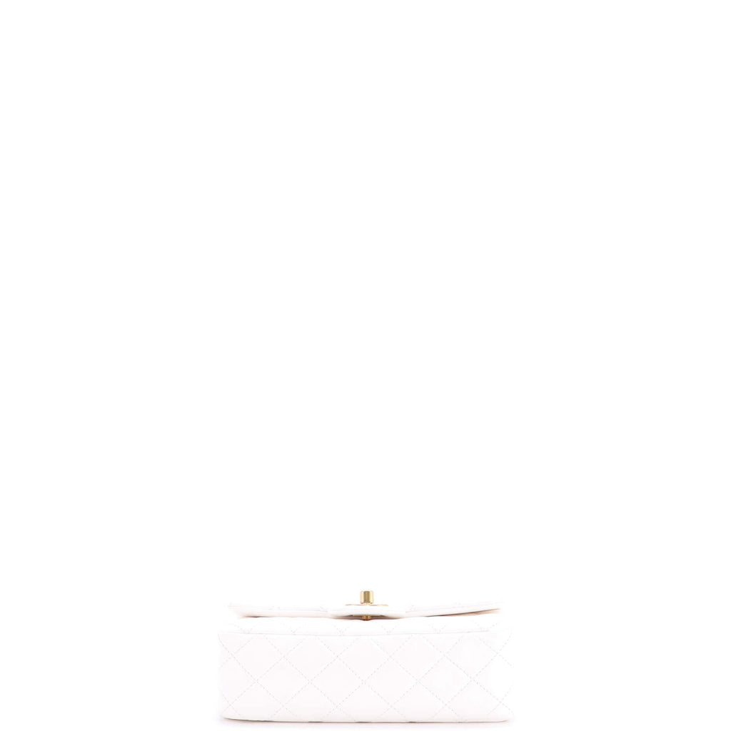 Pearl Crush Flap Bag Quilted Lambskin Mini