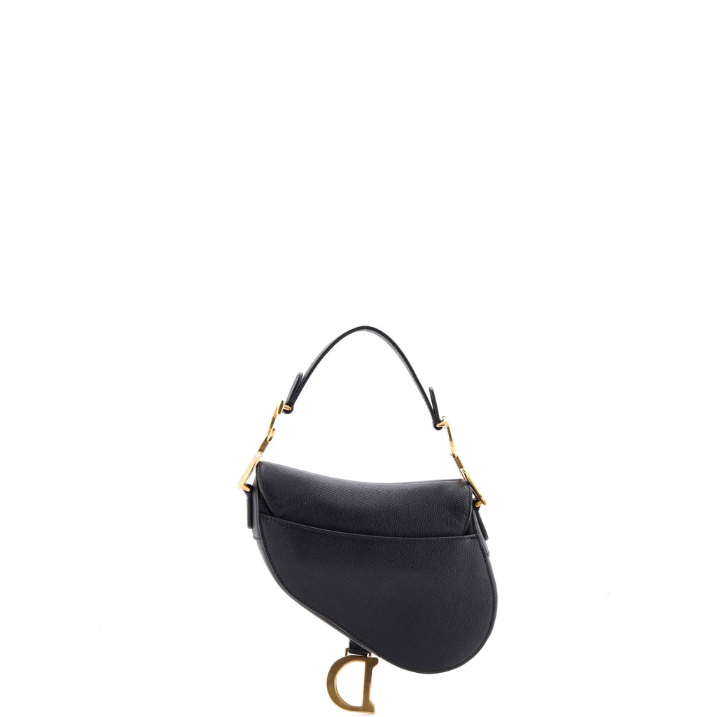 Saddle Handbag Leather Mini
