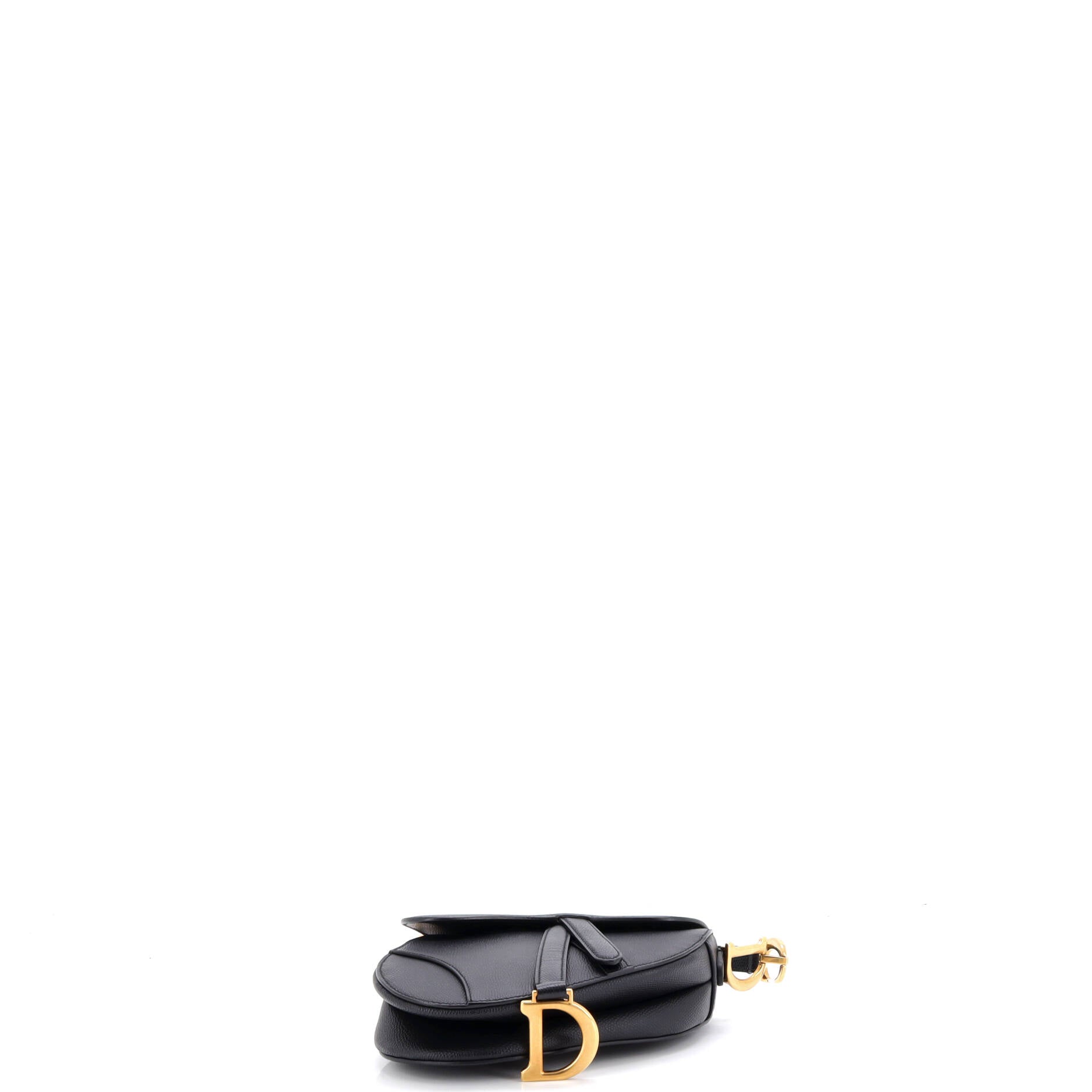 Saddle Handbag Leather Mini