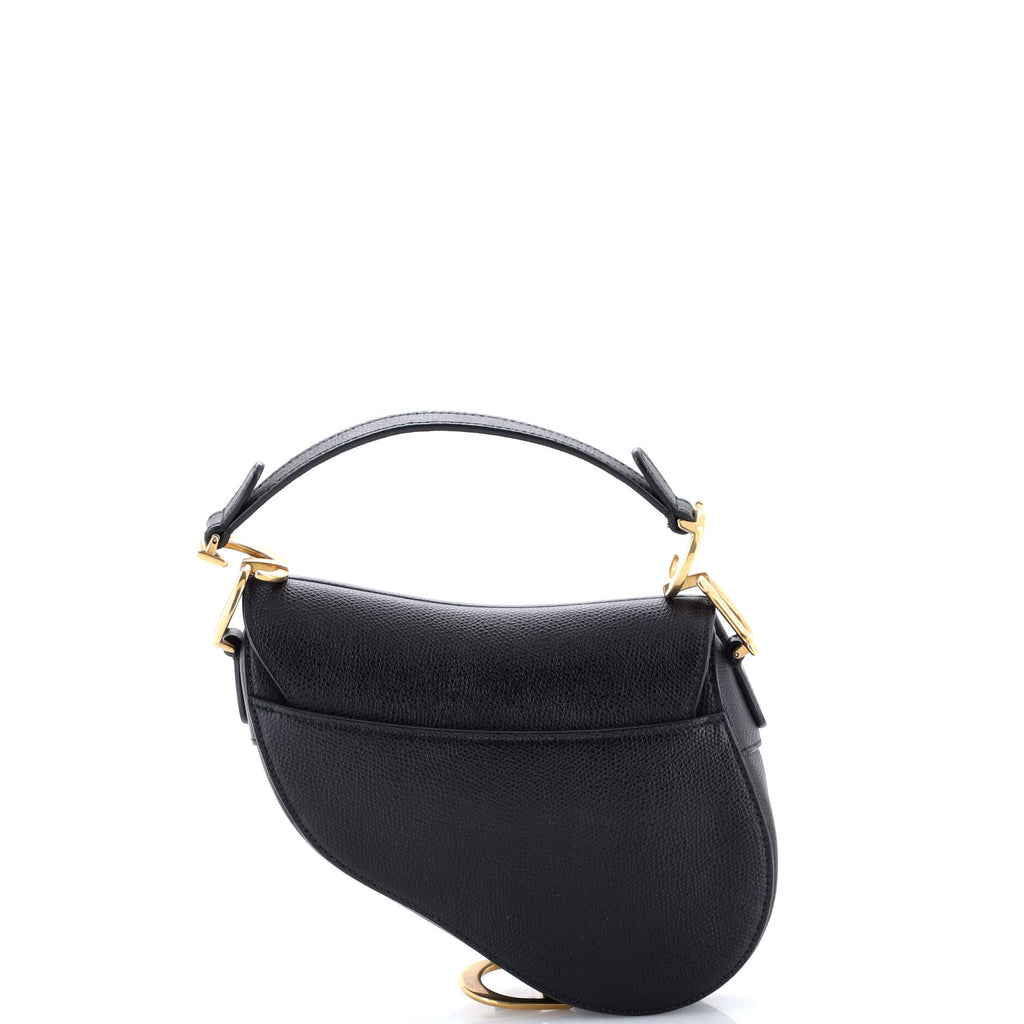 Saddle Handbag Leather Mini