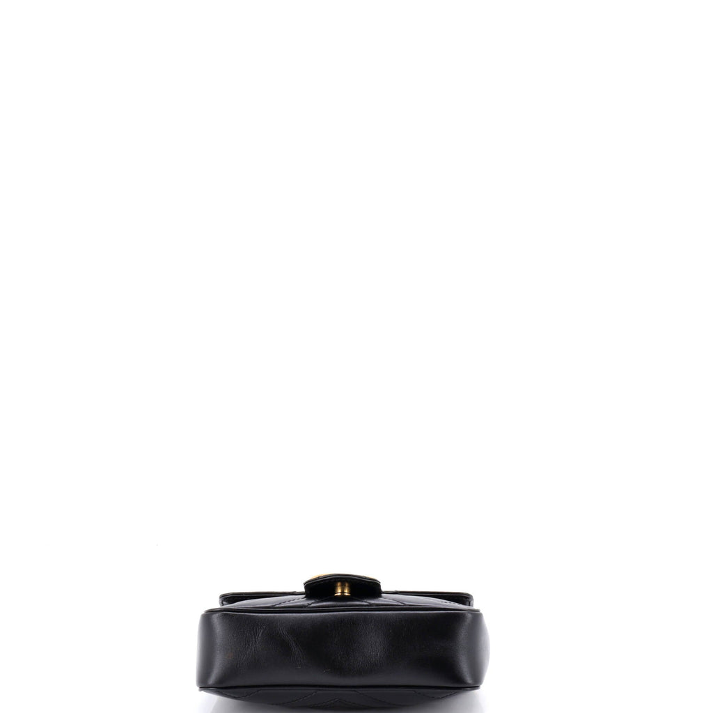 GG Marmont Flap Bag Matelasse Leather Super Mini