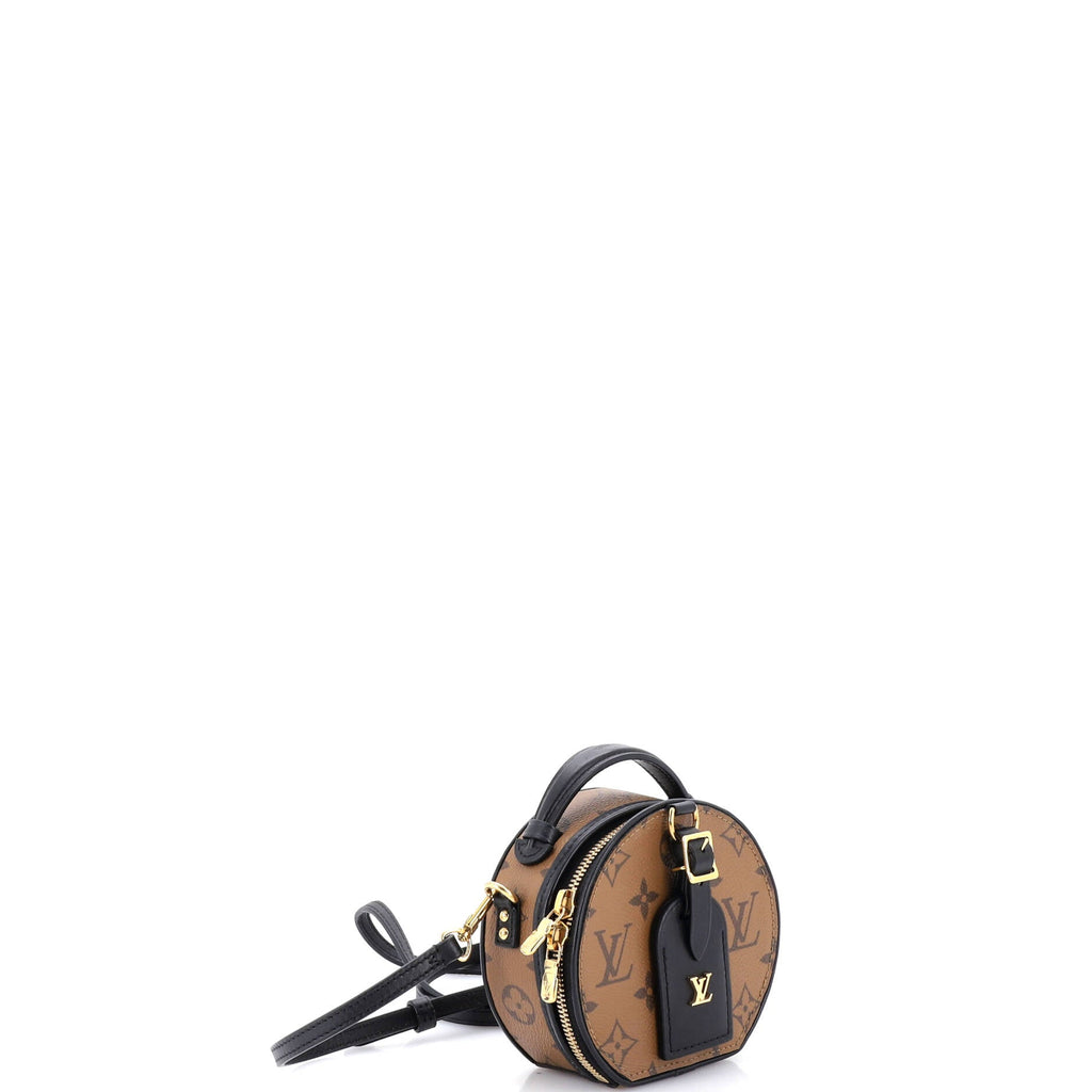 Mini Boite Chapeau Bag Reverse Monogram Canvas