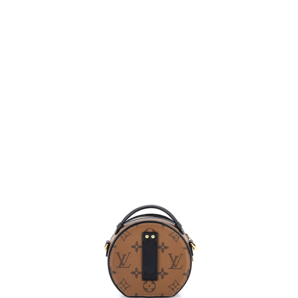 Mini Boite Chapeau Bag Reverse Monogram Canvas