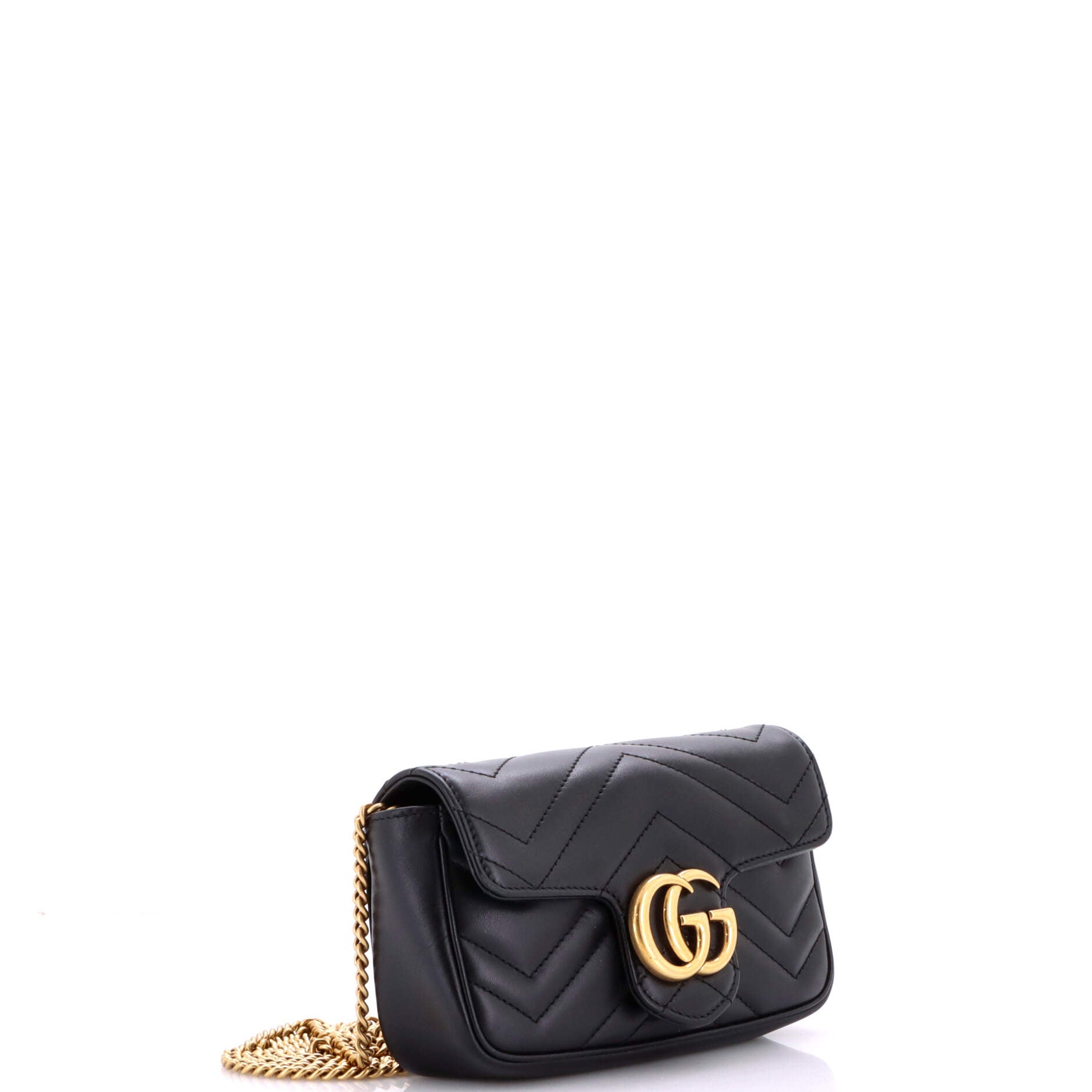 GG Marmont Flap Bag Matelasse Leather Super Mini