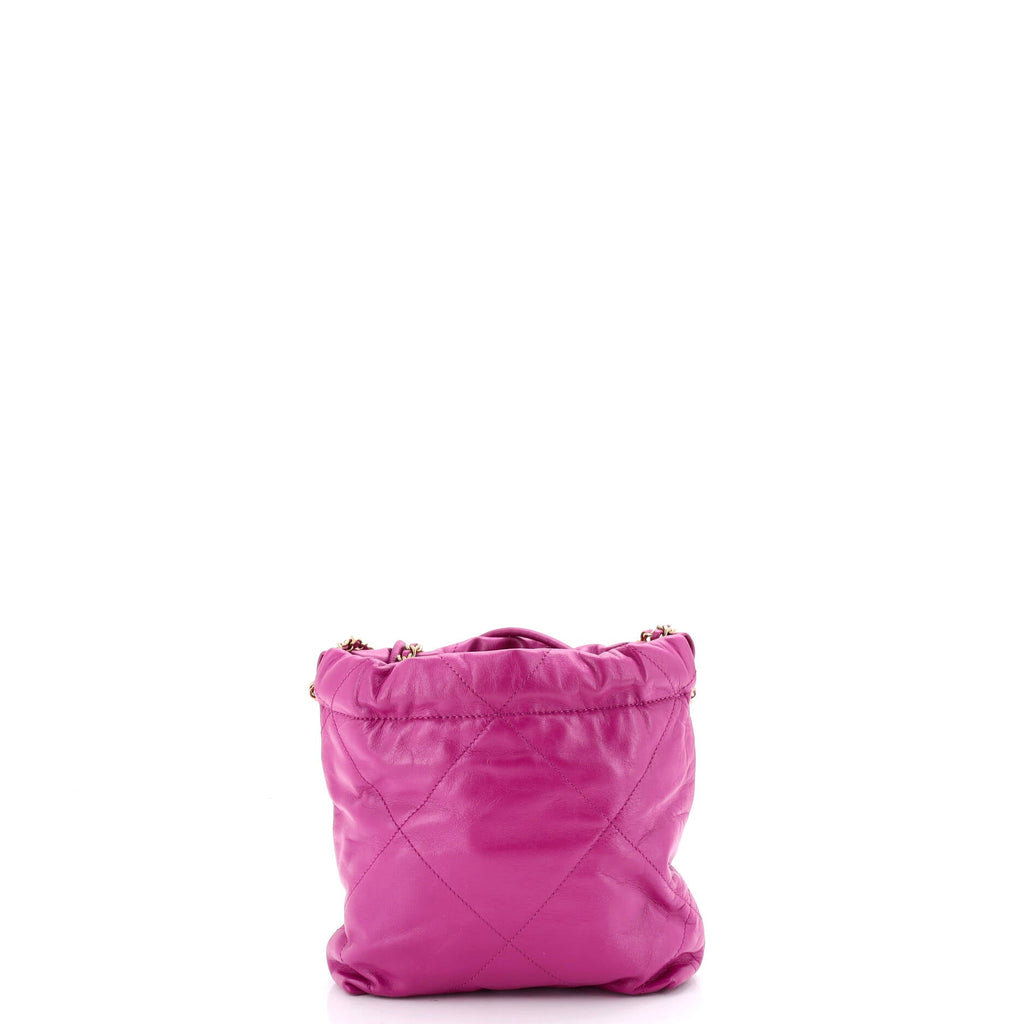 22 Chain Hobo Quilted Calfskin Mini