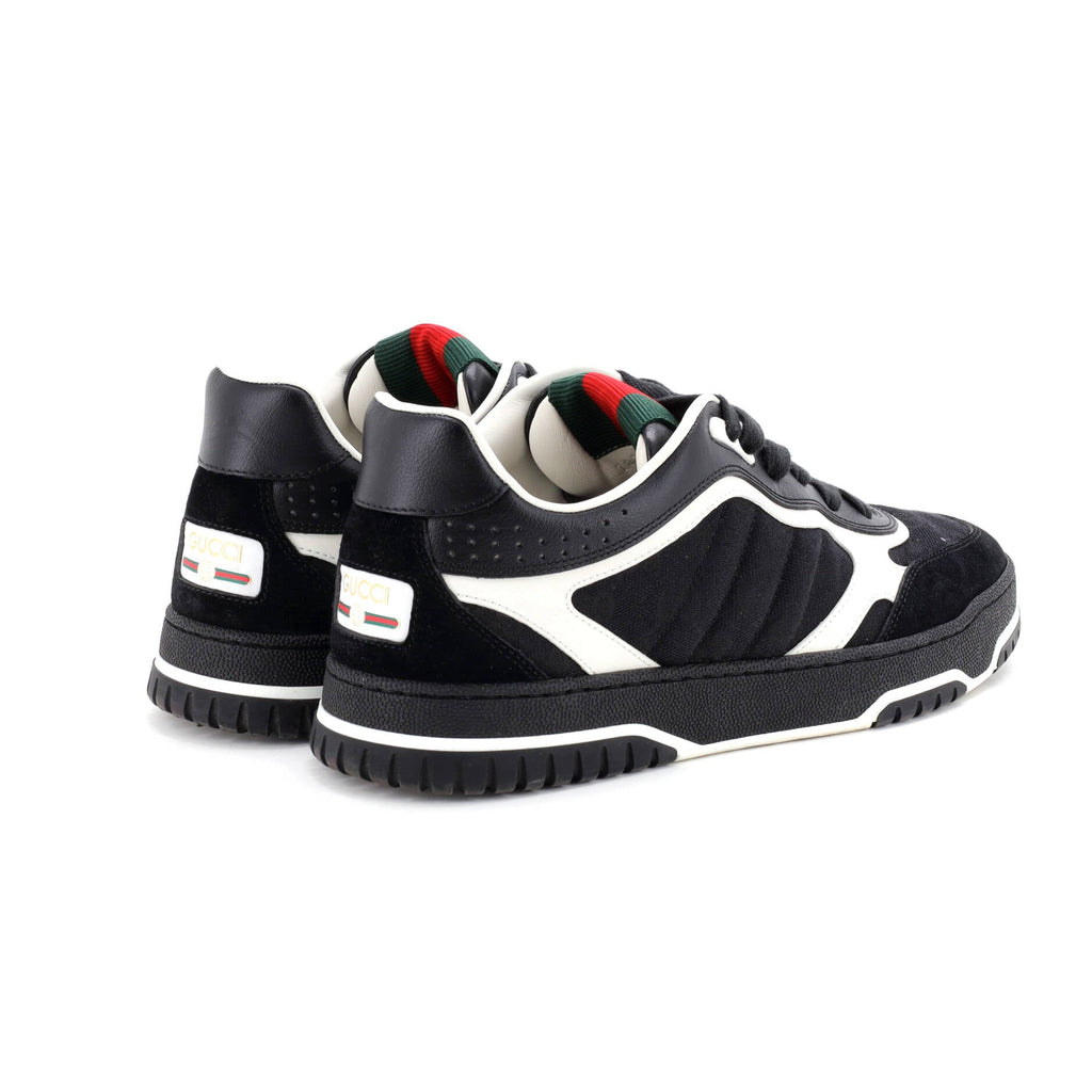 Re-Web Sneakers GG Canvas and Leather
