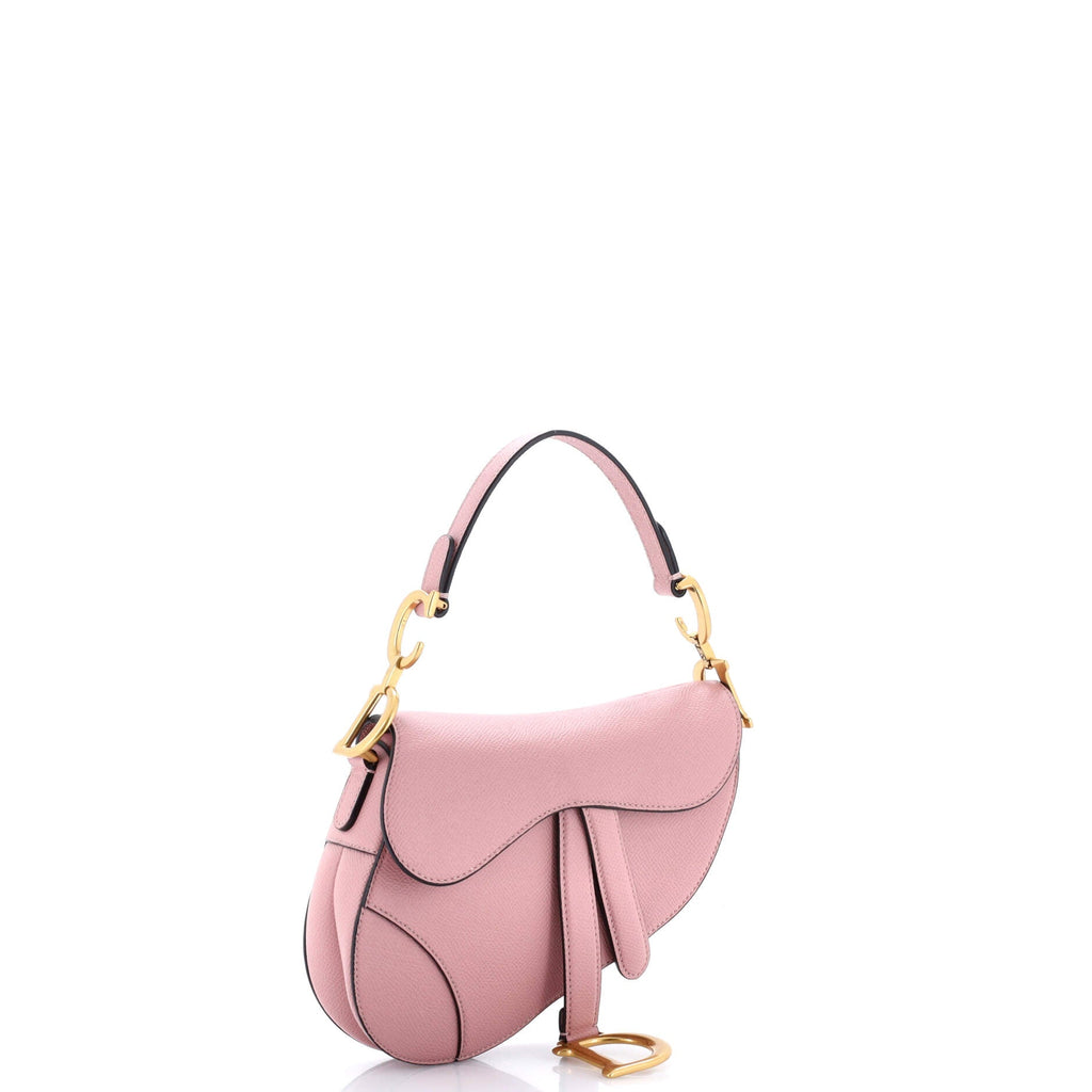 Saddle Handbag Leather Mini