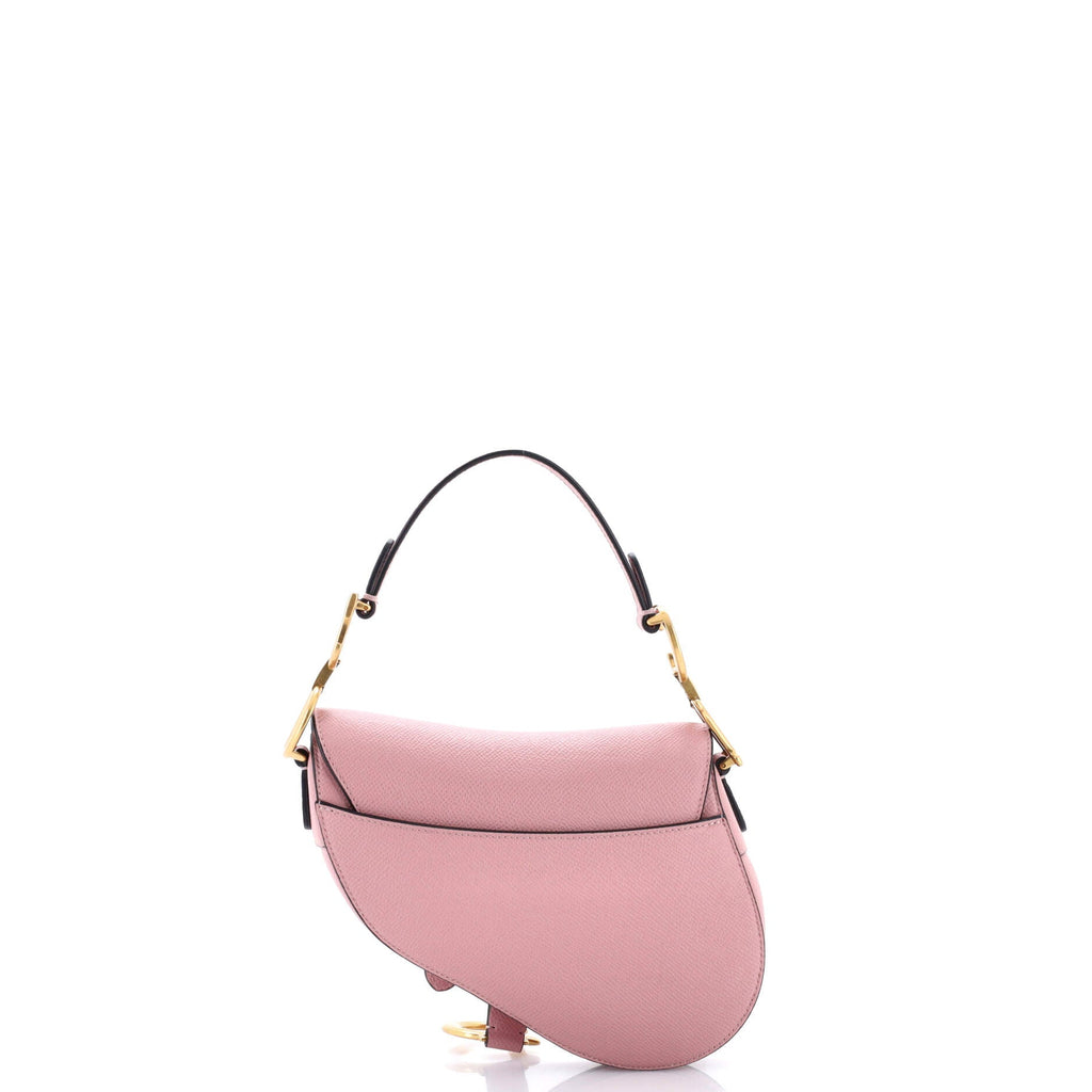 Saddle Handbag Leather Mini
