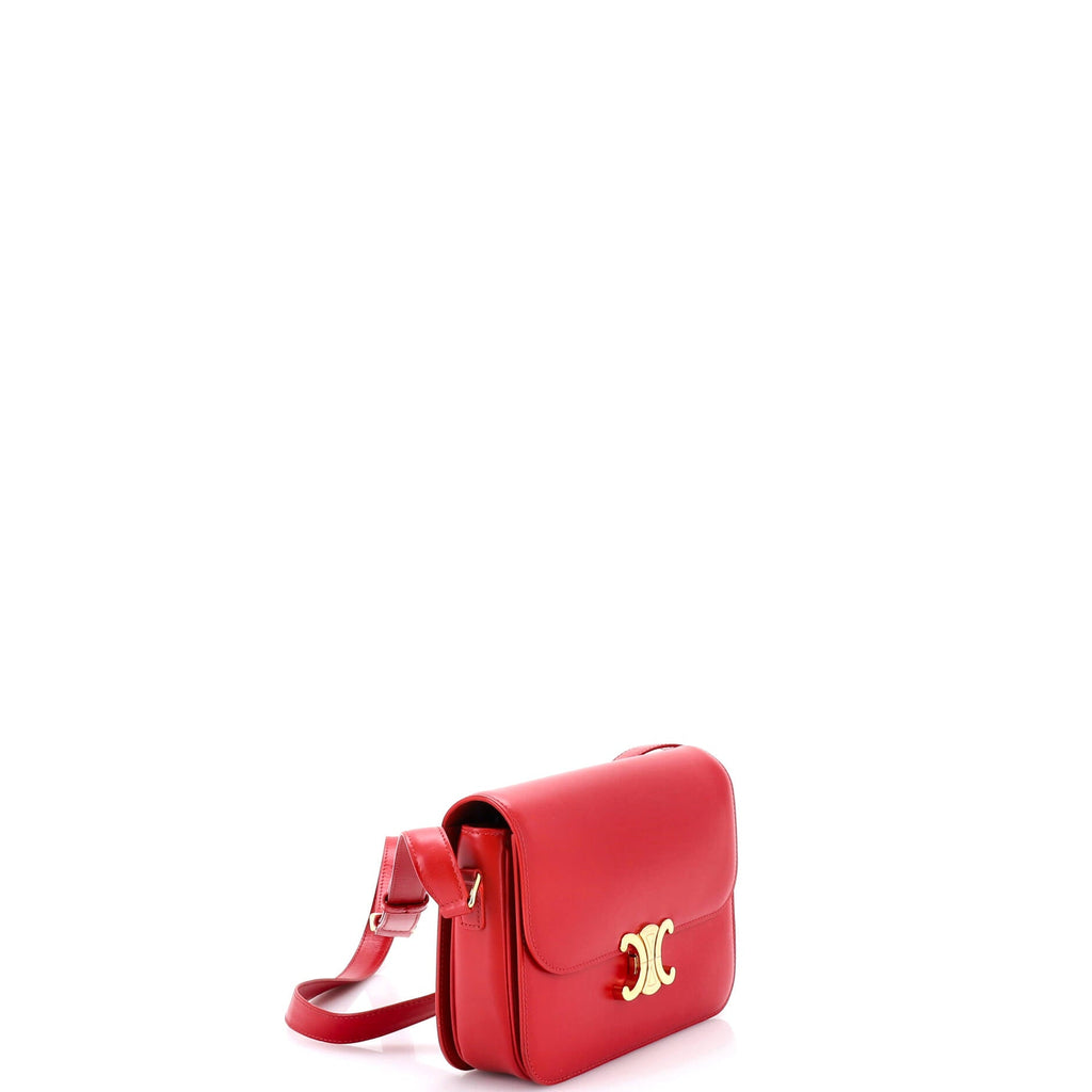 Triomphe Shoulder Bag Smooth Calfskin Medium