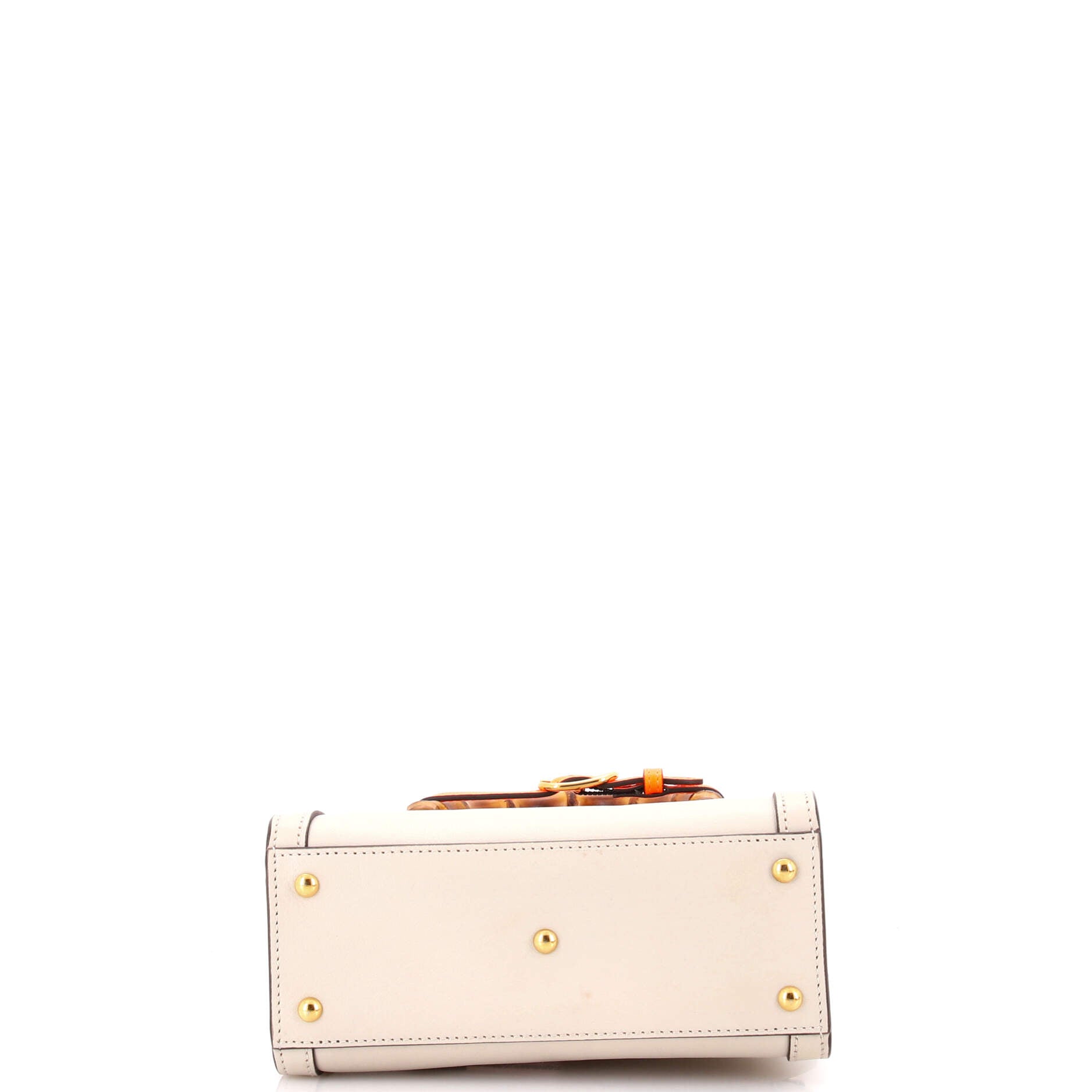 Diana NM Bamboo Handle Tote Leather Mini