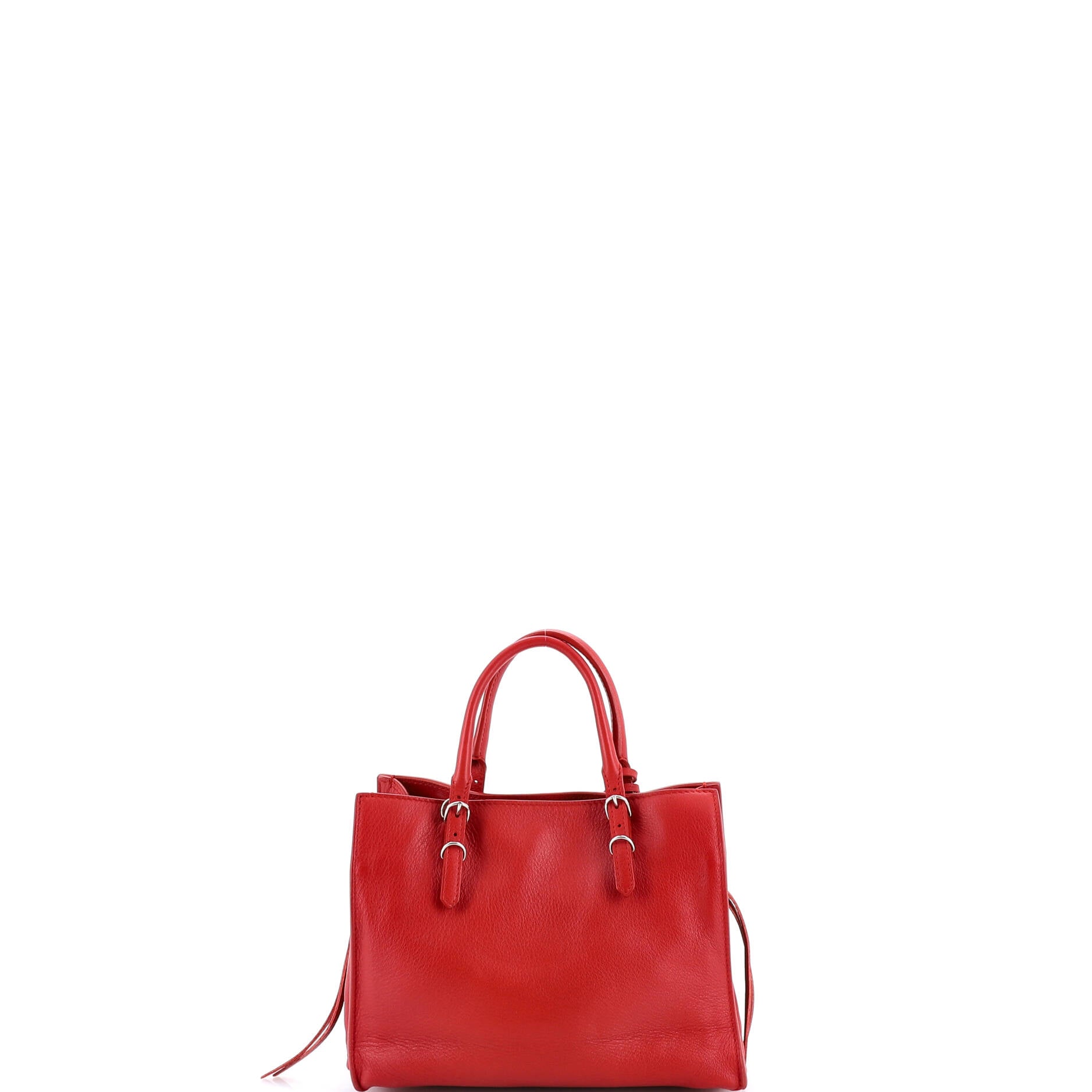 Papier A4 Zip Around Classic Studs Bag Leather Mini