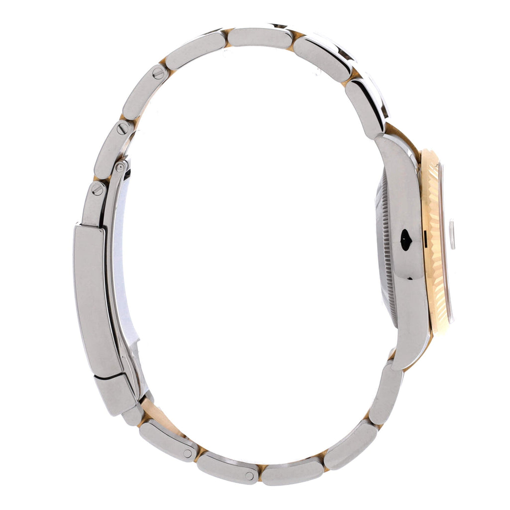 Oyster Perpetual Datejust Automatic Watch Stainless Steel and Yellow Gold with Diamond Markers 31
