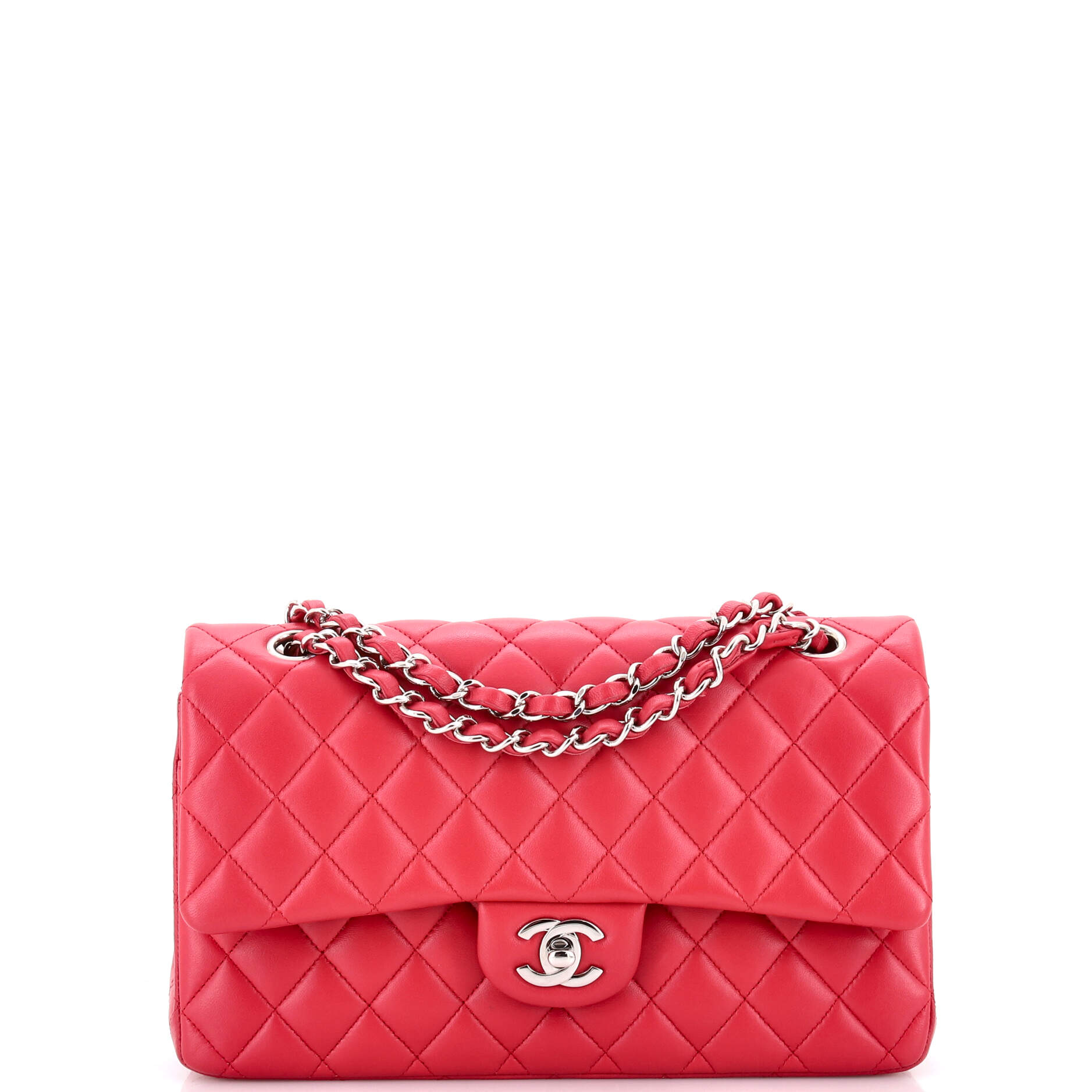 Classic Double Flap Bag Quilted Lambskin Medium