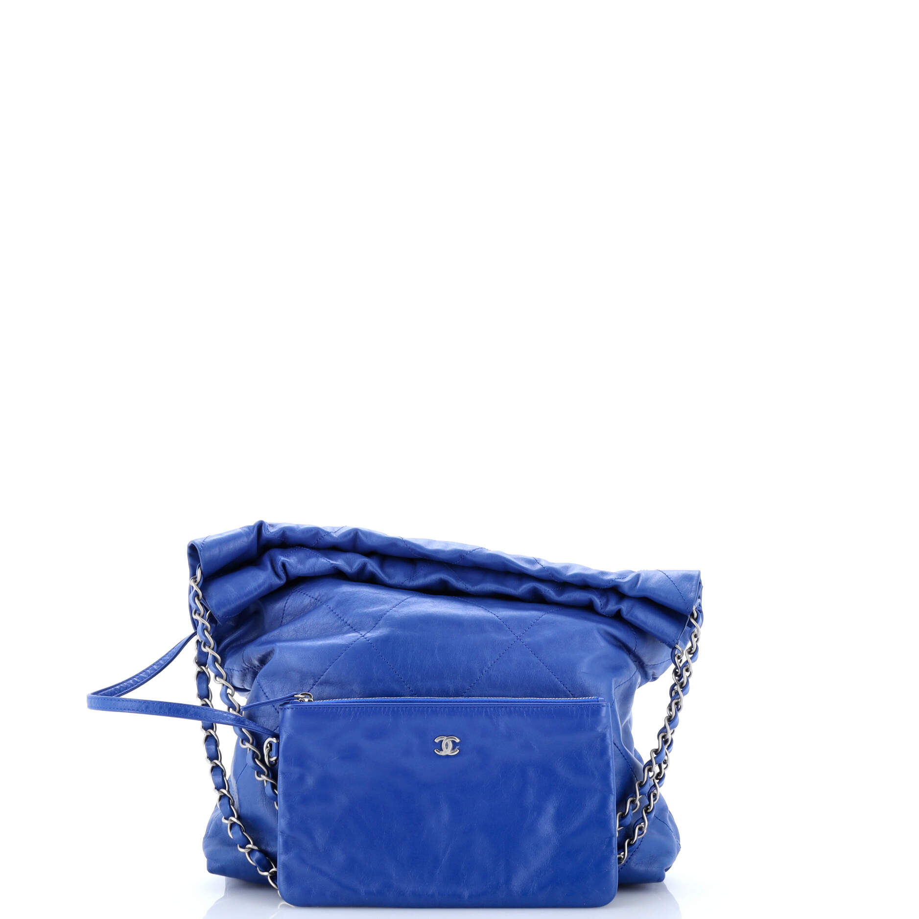22 Chain Hobo Quilted Calfskin Small