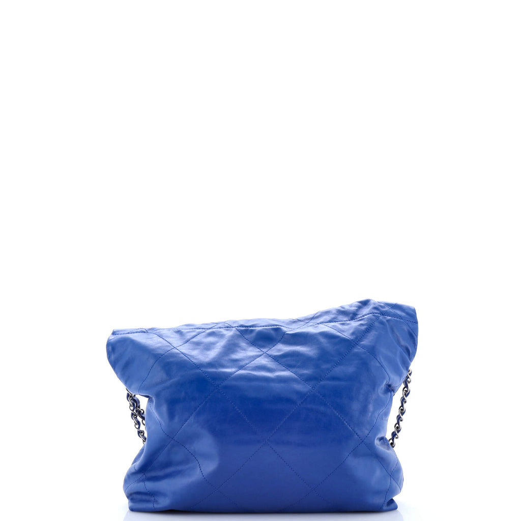 22 Chain Hobo Quilted Calfskin Small