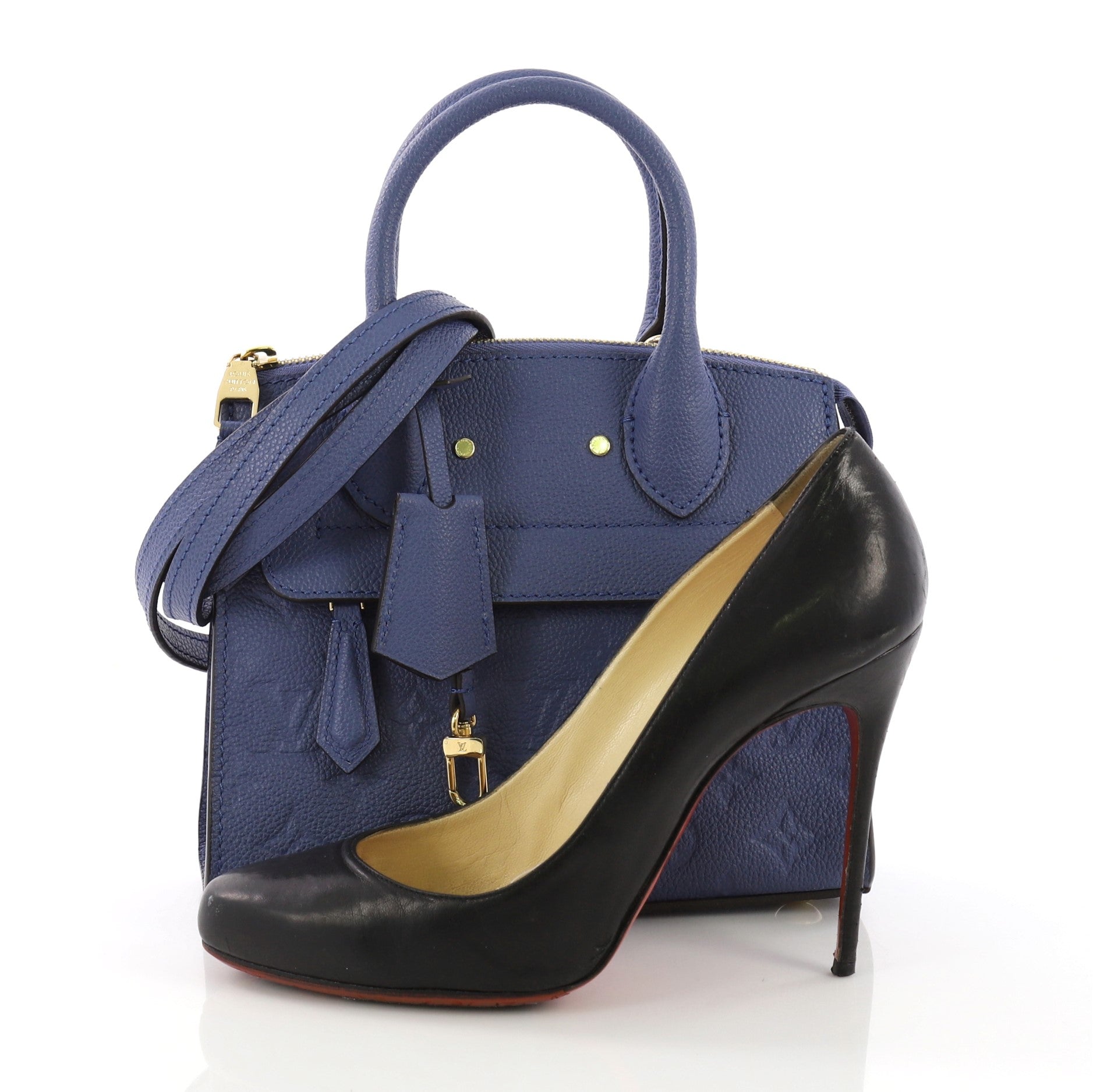 Pont Neuf Handbag Monogram Empreinte Leather Mini