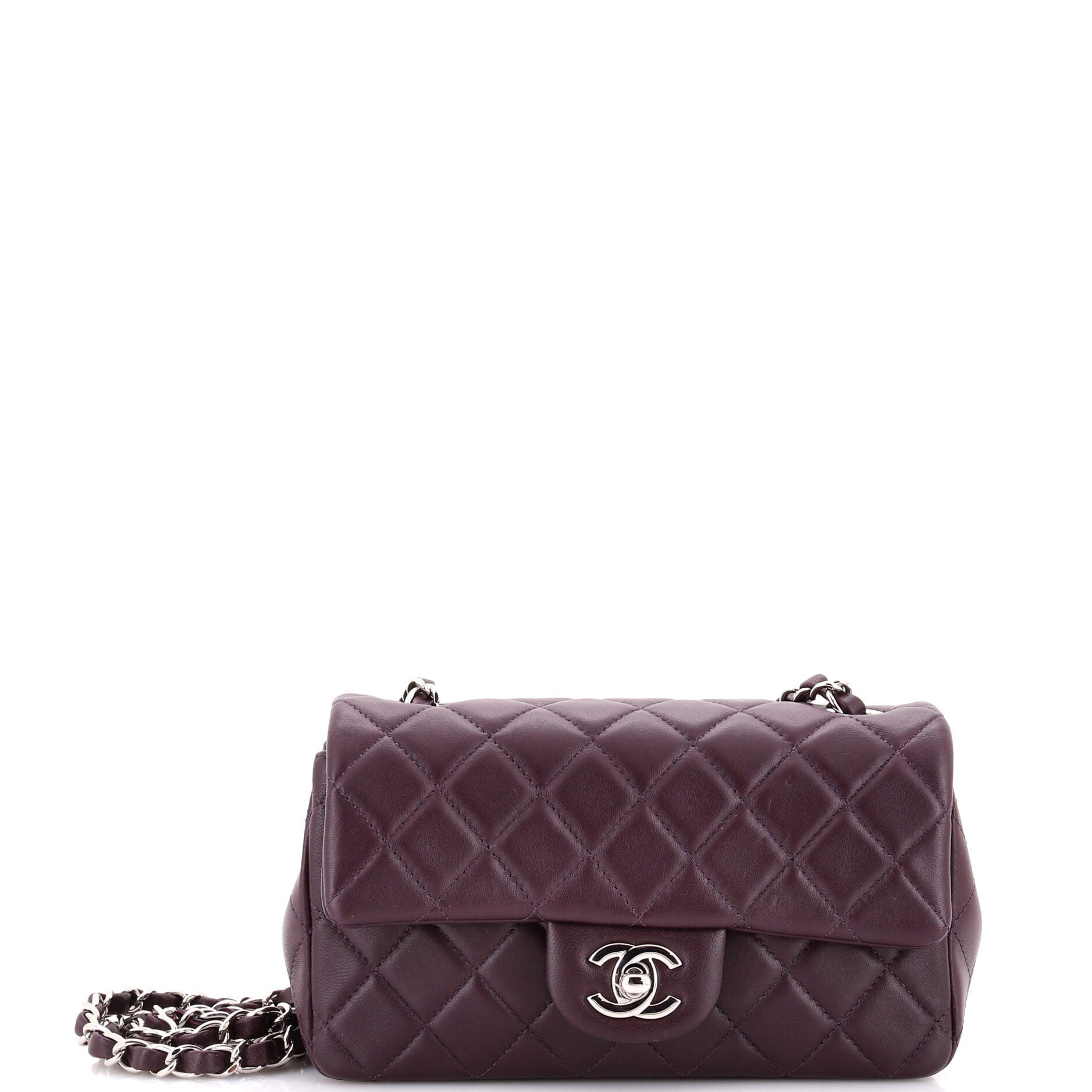 Classic Single Flap Bag Quilted Lambskin Mini