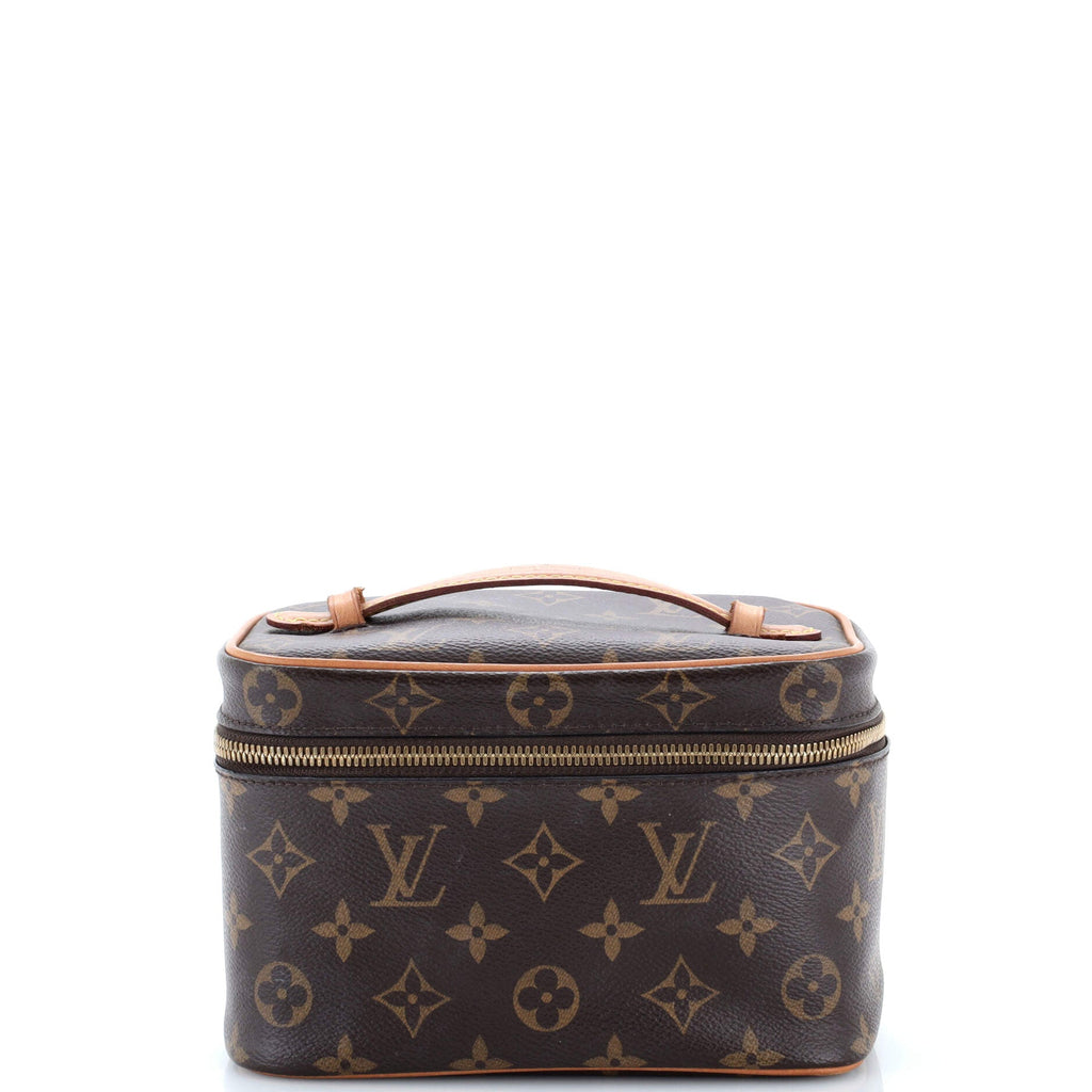 Nice Vanity Case Monogram Canvas Mini