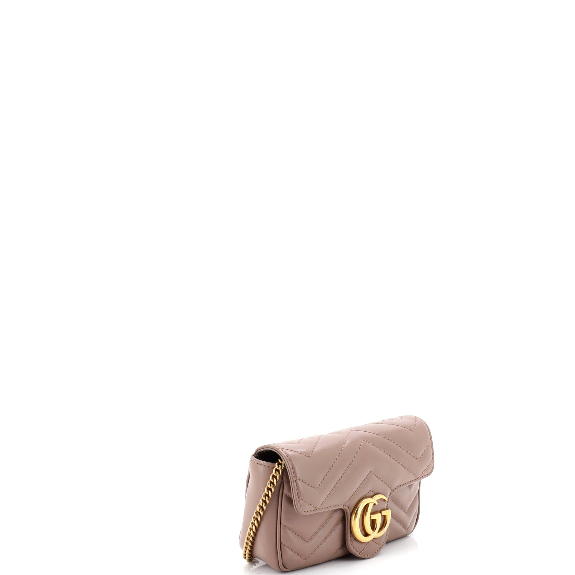 GG Marmont Flap Bag Matelasse Leather Super Mini