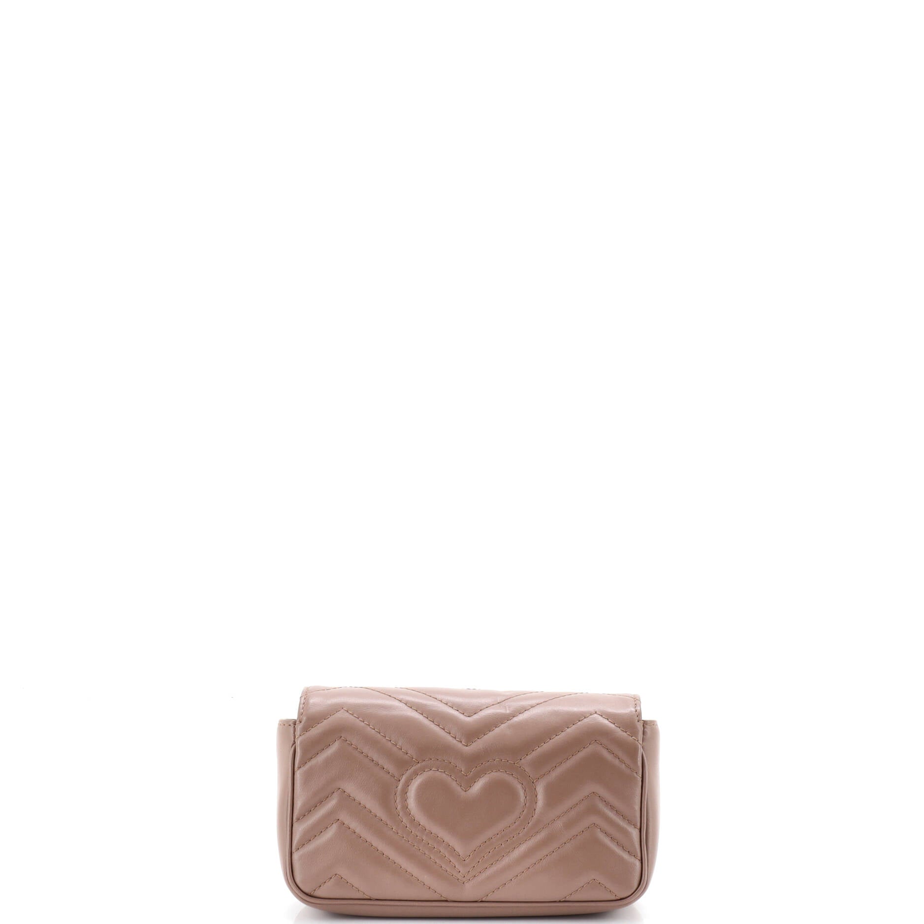 GG Marmont Flap Bag Matelasse Leather Super Mini