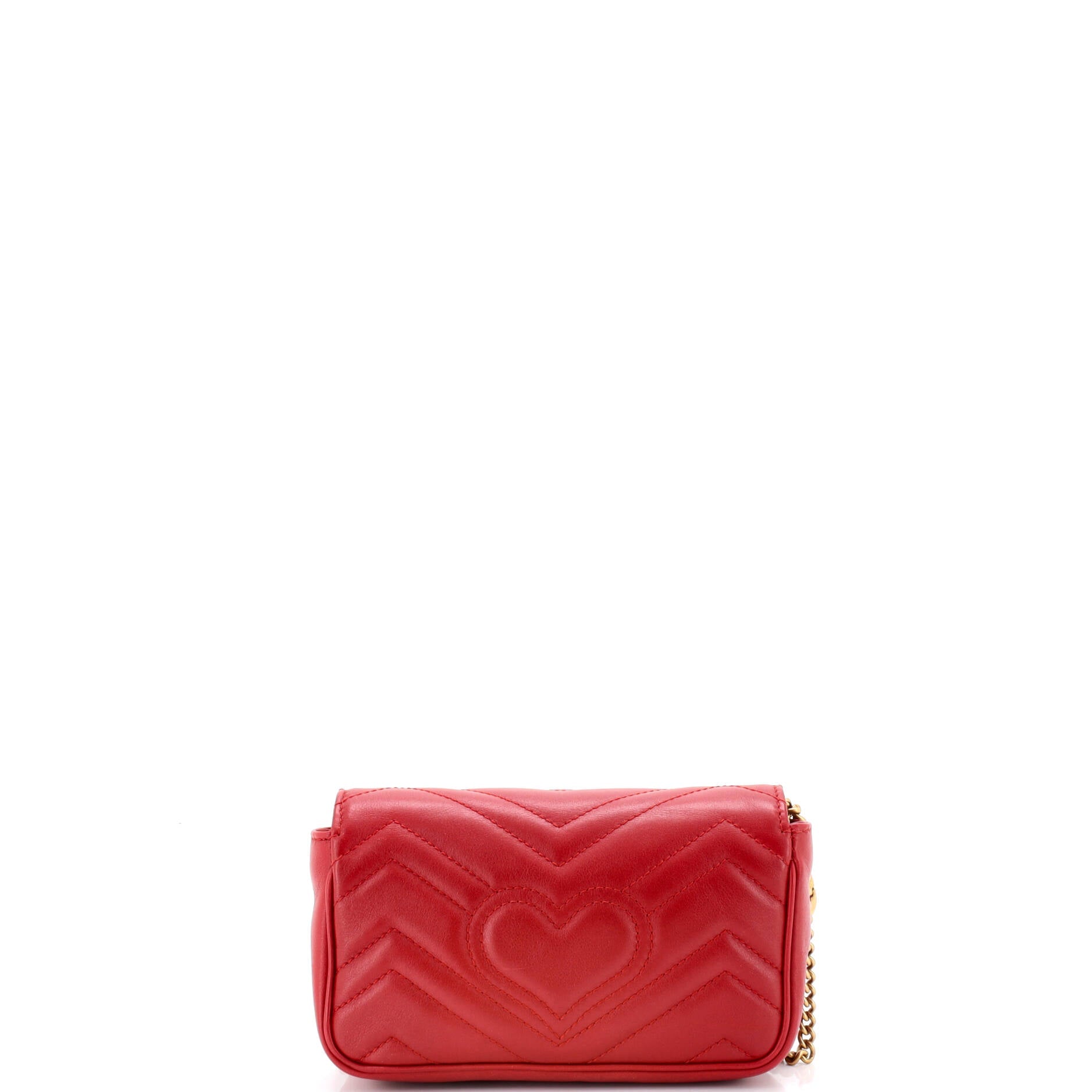 GG Marmont Flap Bag Matelasse Leather Super Mini