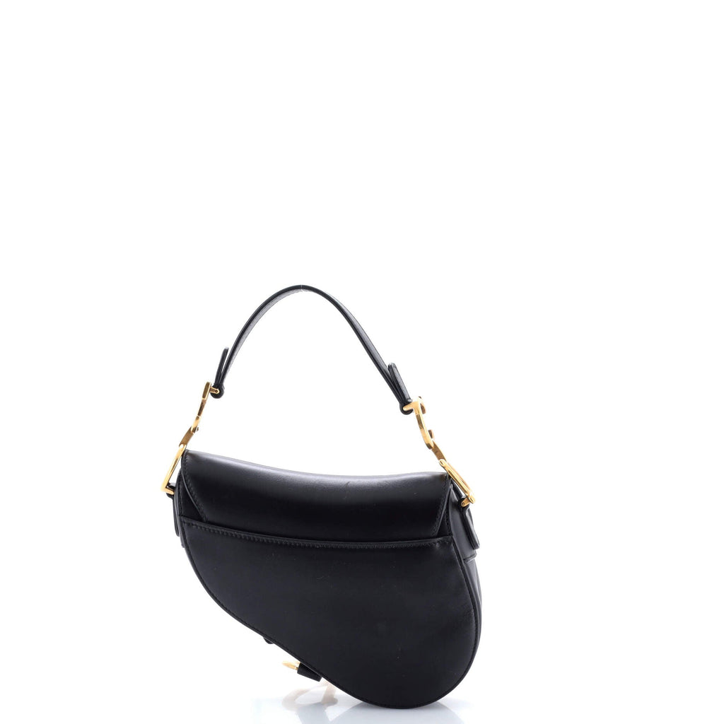 Saddle Handbag Leather Mini