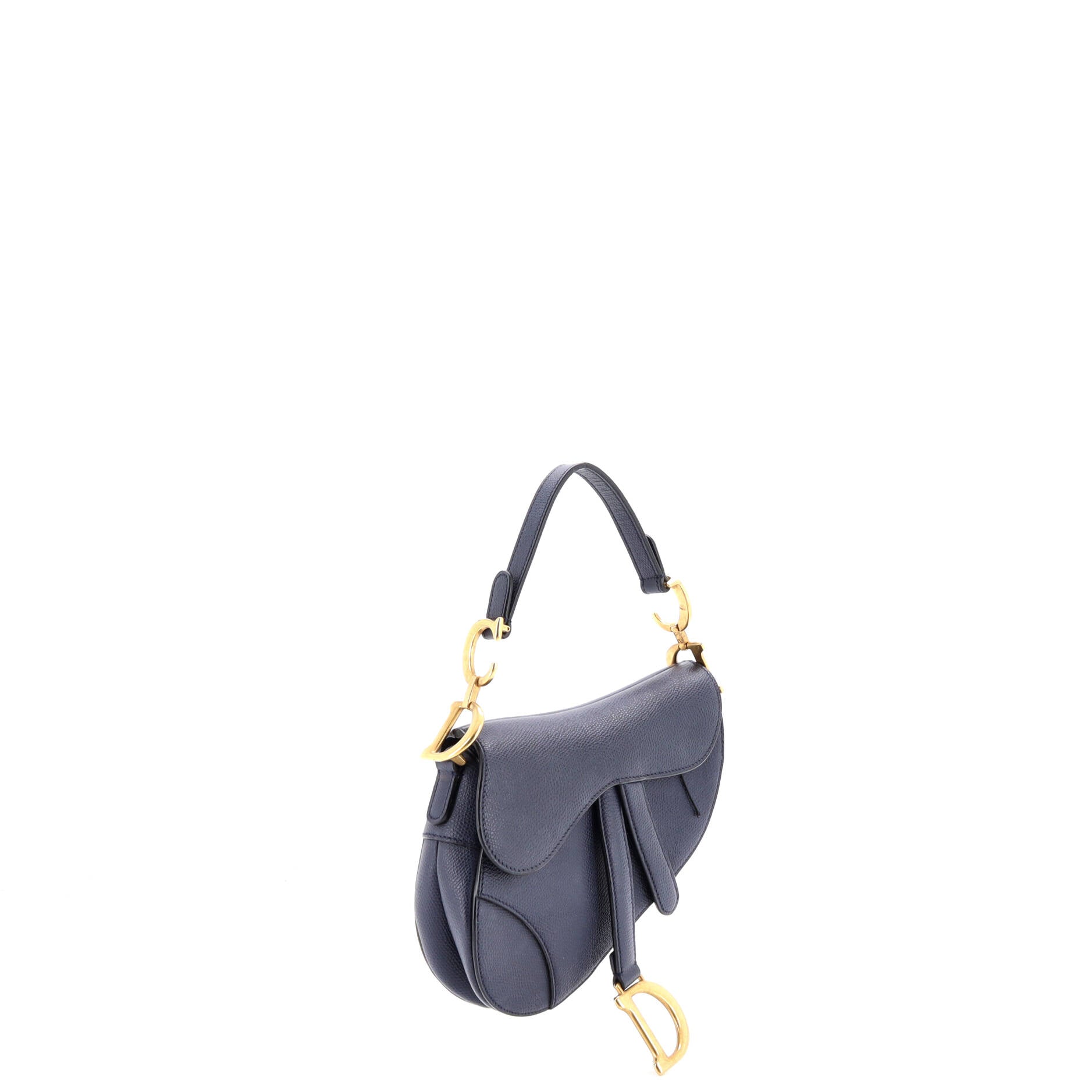 Saddle Handbag Leather Mini