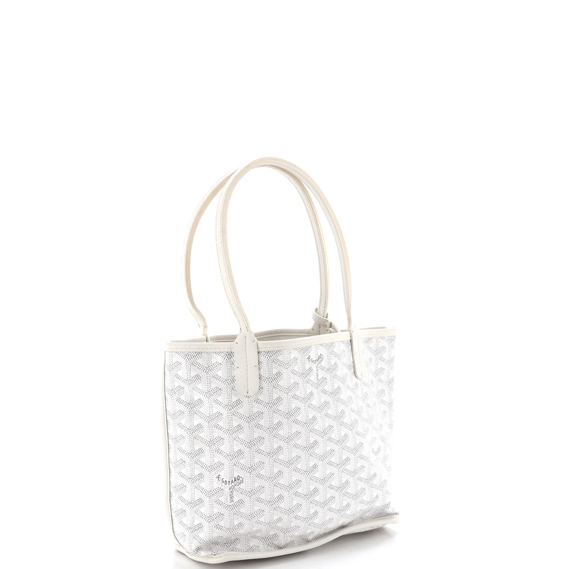 Anjou Reversible Tote Coated Canvas Mini