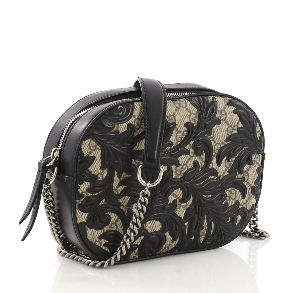 Chain Crossbody Bag Arabesque GG Coated Canvas Mini