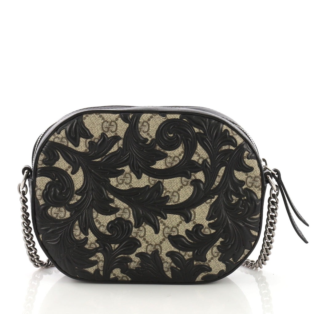 Chain Crossbody Bag Arabesque GG Coated Canvas Mini
