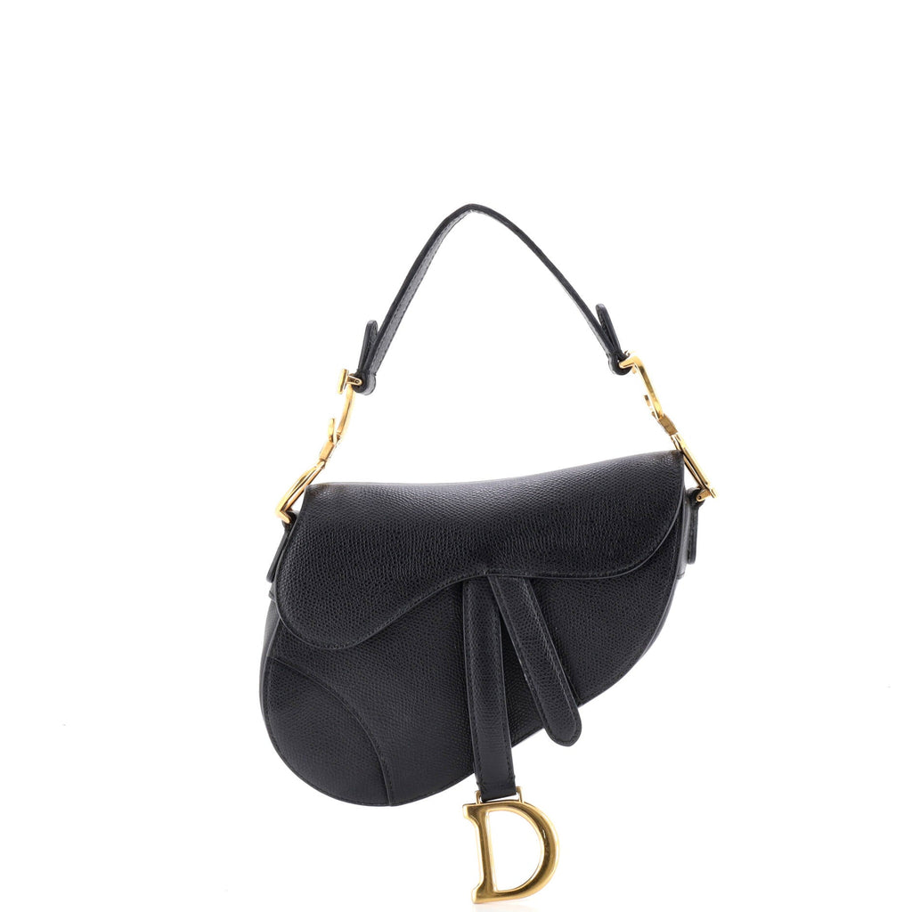 Saddle Handbag Leather Mini