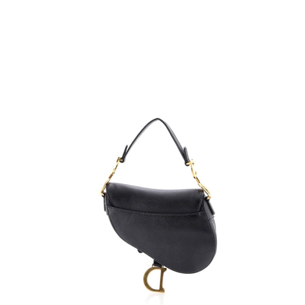Saddle Handbag Leather Mini