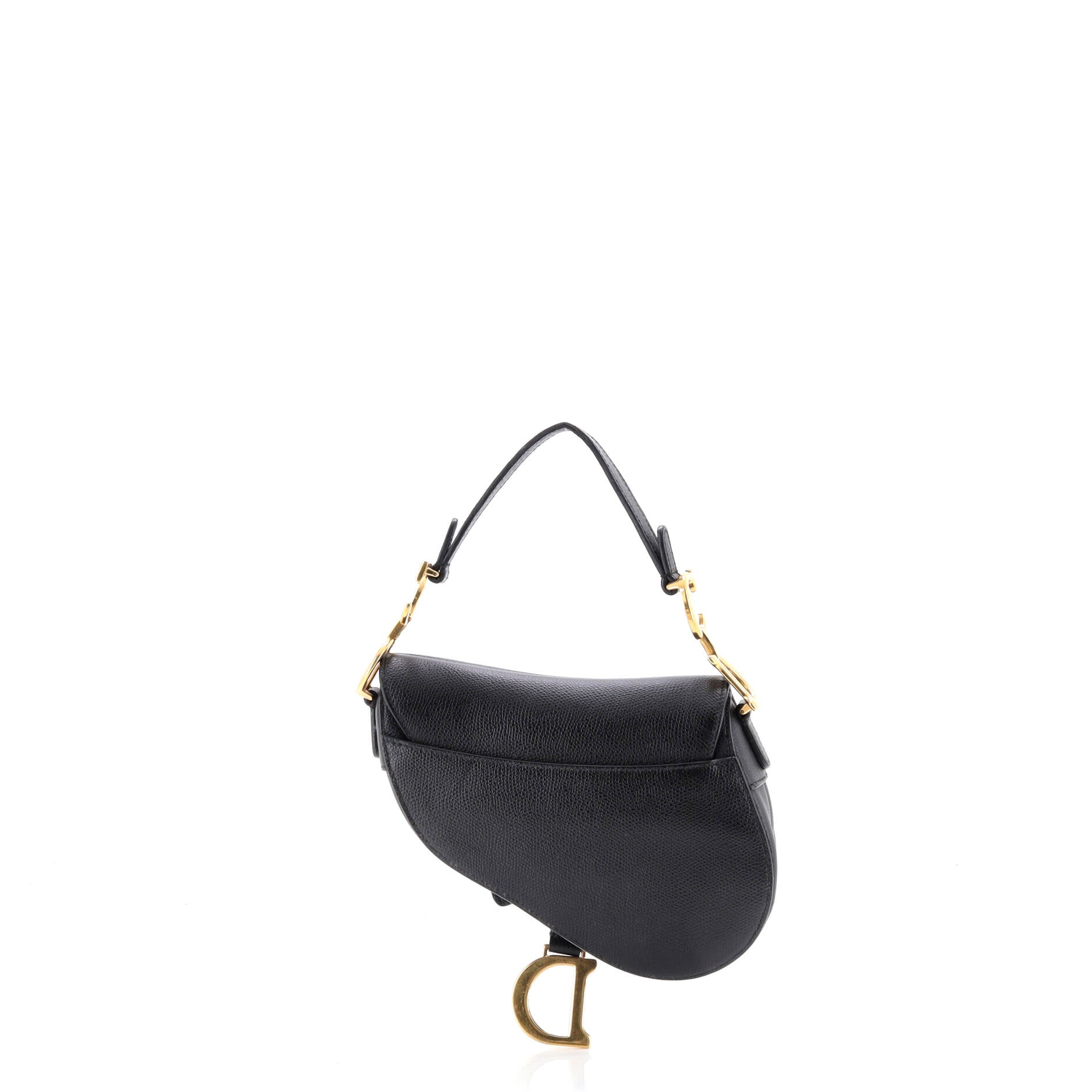 Saddle Handbag Leather Mini