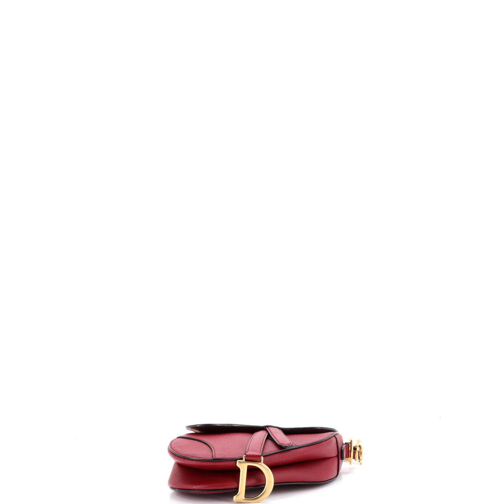 Saddle Handbag Leather Mini