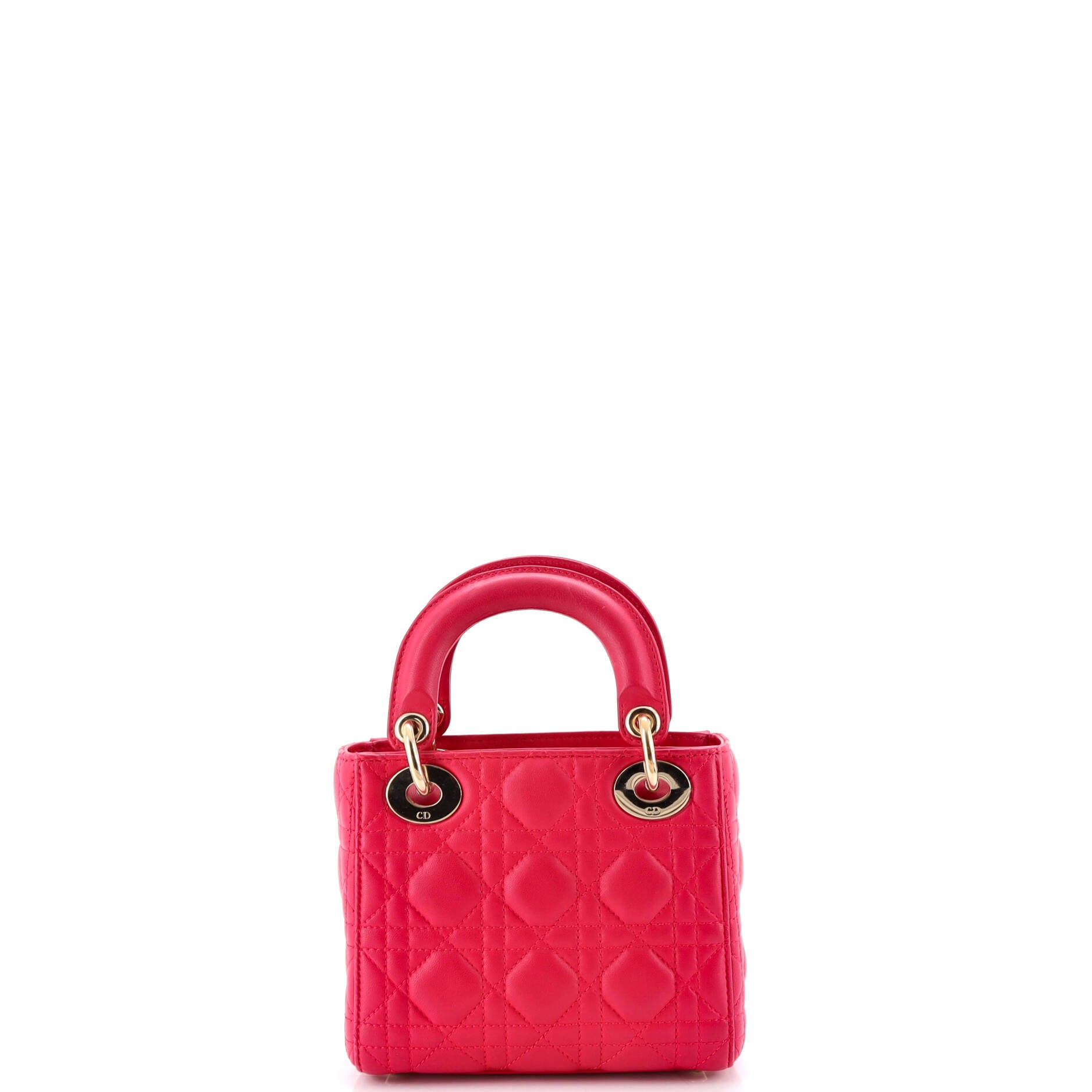 Lady Dior Bag Cannage Quilt Lambskin Mini