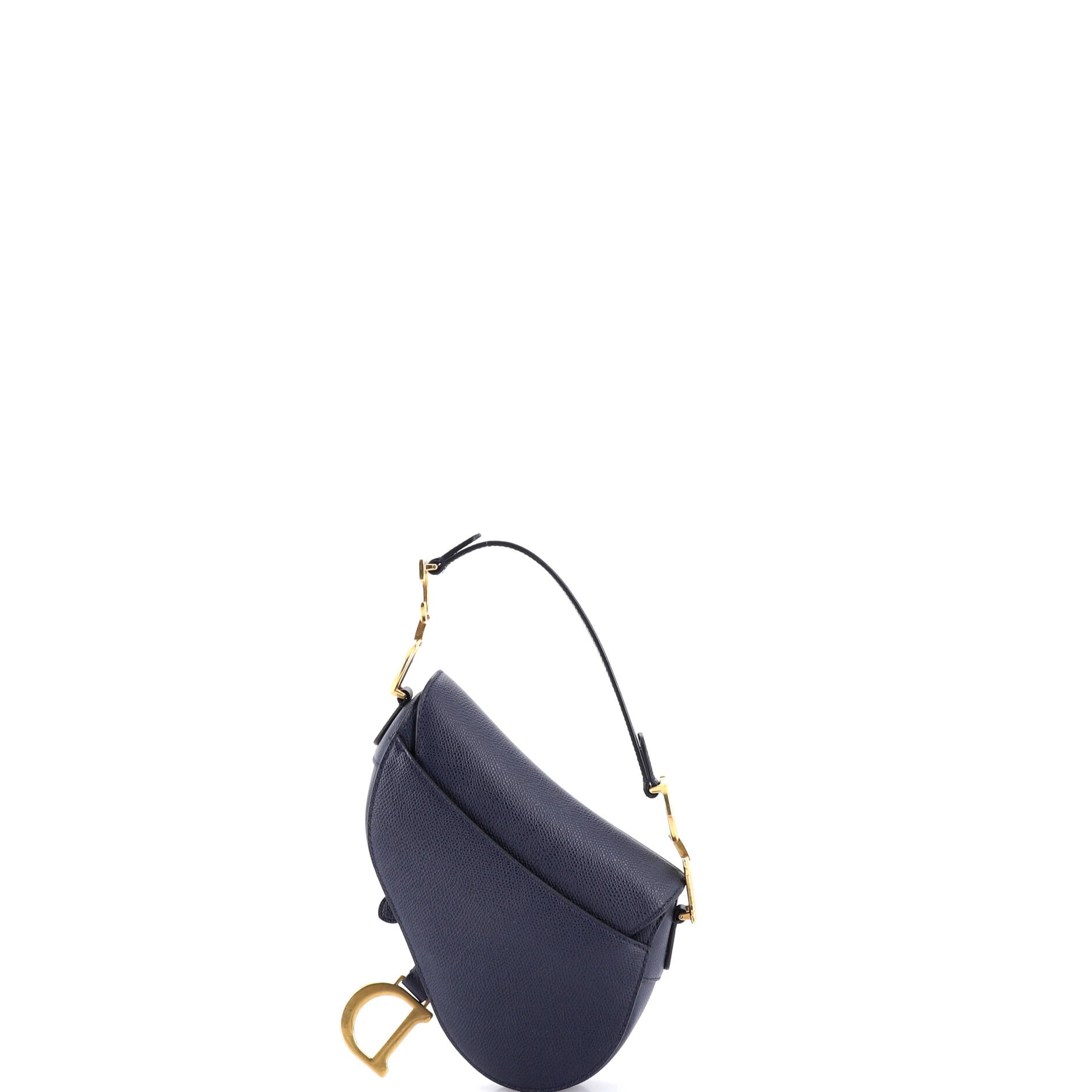 Saddle Handbag Leather Mini