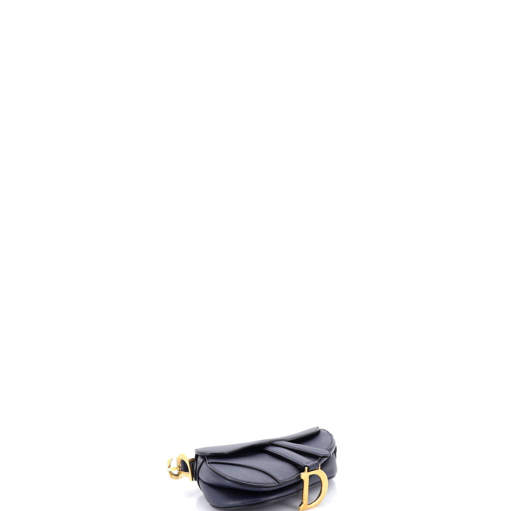 Saddle Handbag Leather Mini