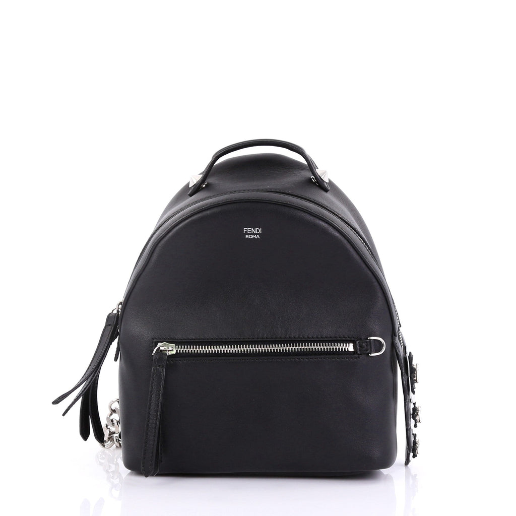 By The Way Backpack Leather with Crystals Mini
