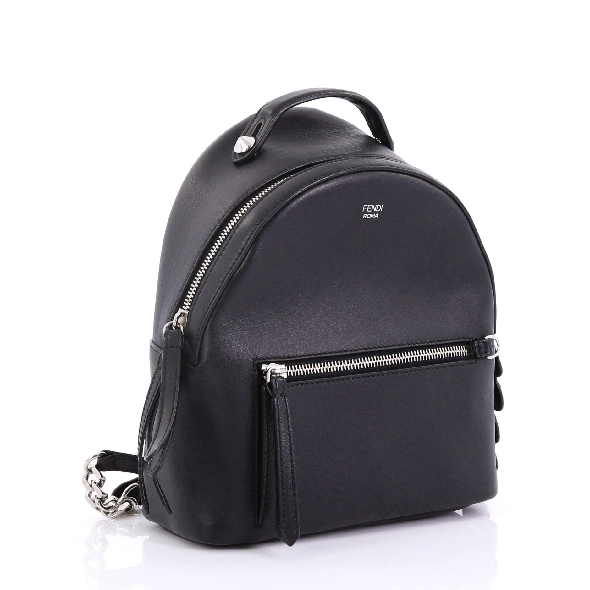 By The Way Backpack Leather with Crystals Mini