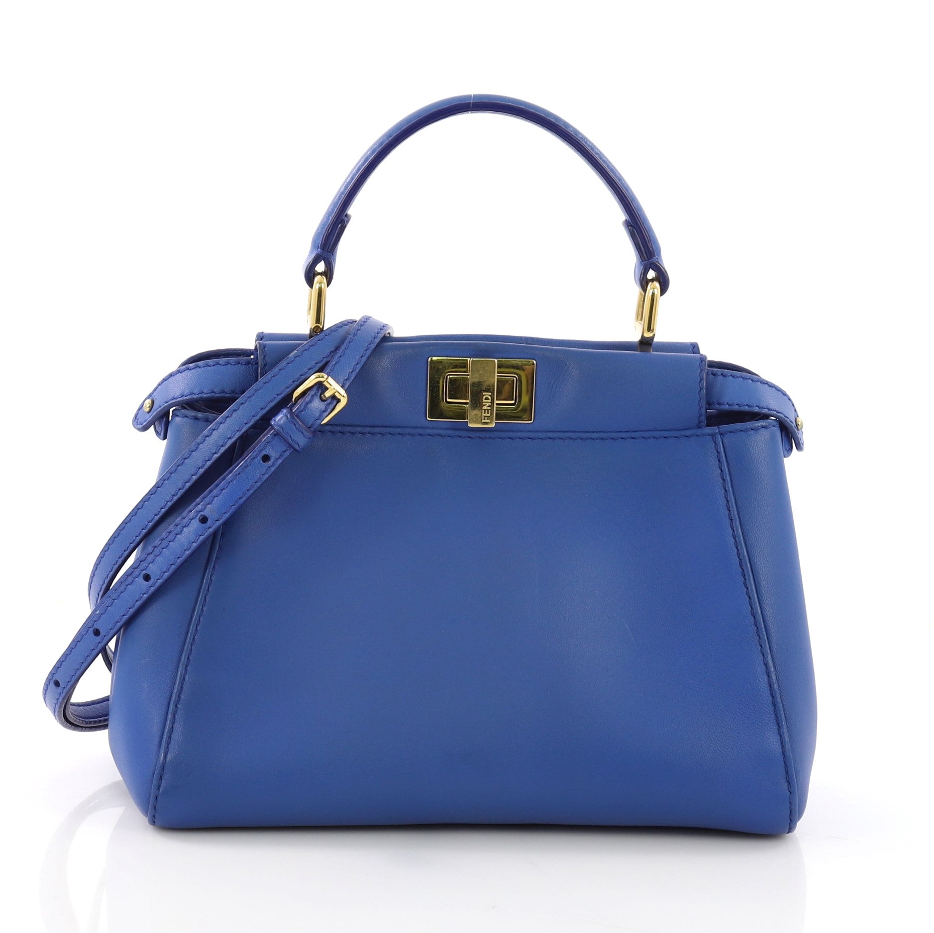 Peekaboo Handbag Leather Mini