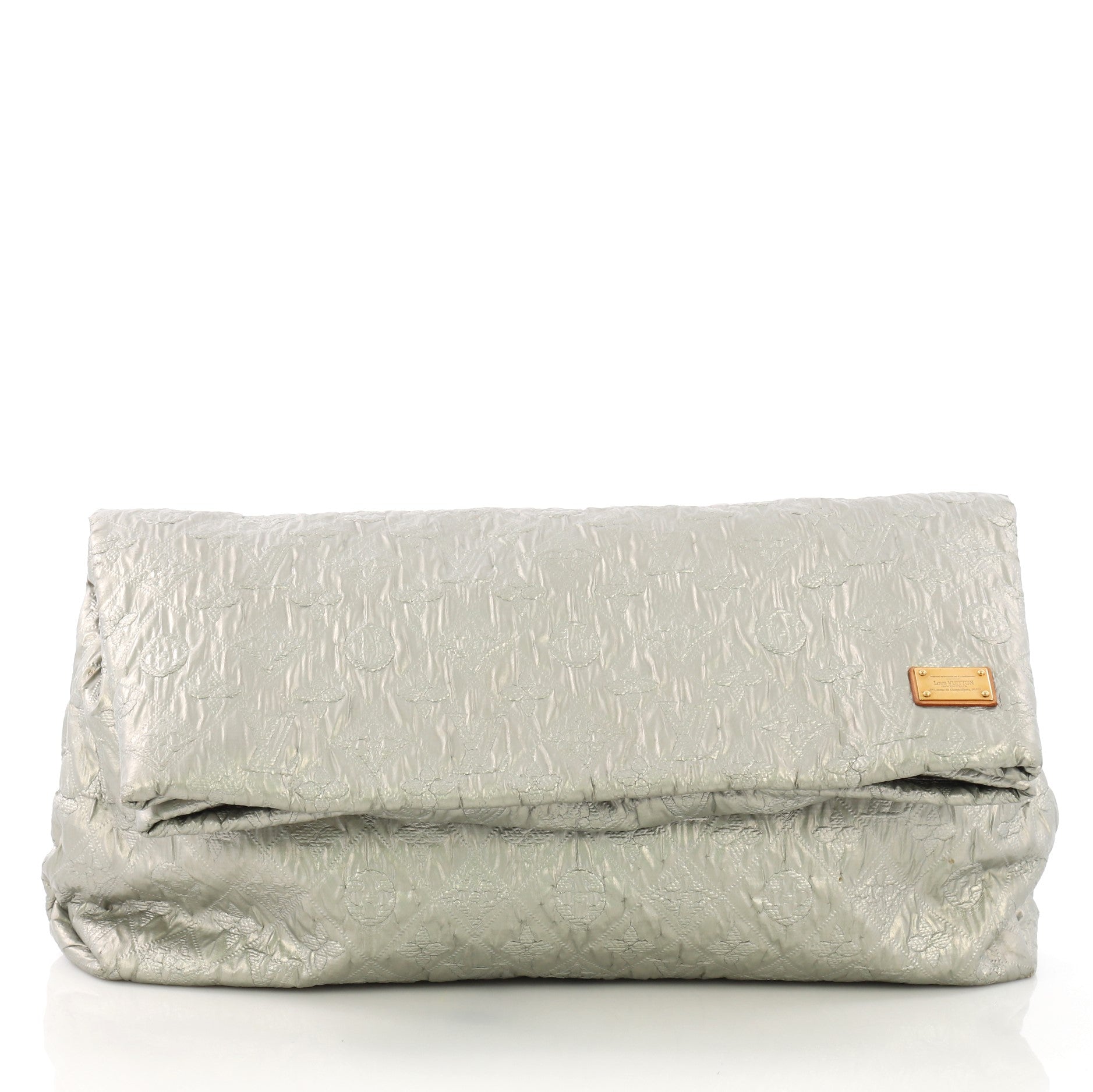 Limelight Clutch Metallic Jacquard Textile GM