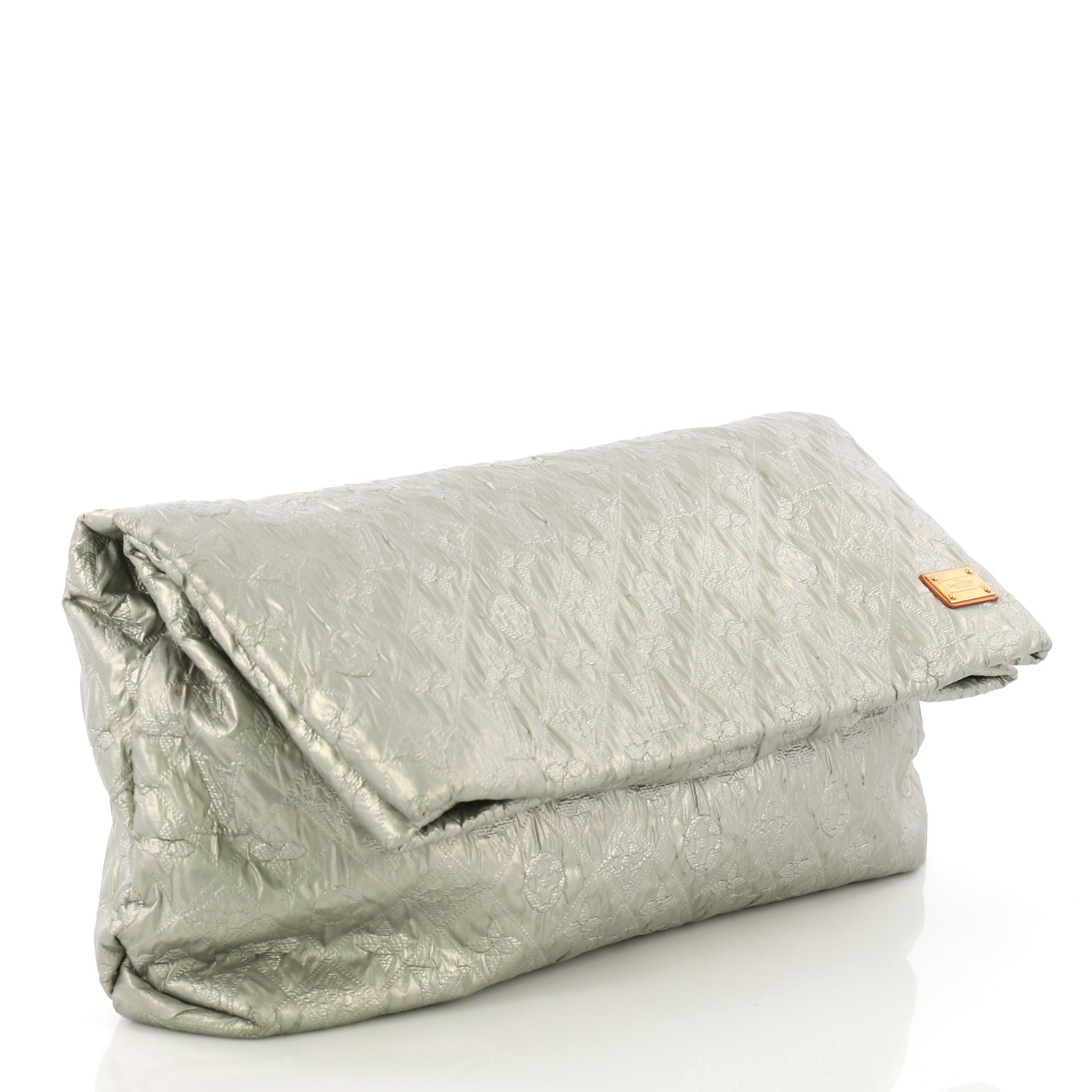 Limelight Clutch Metallic Jacquard Textile GM